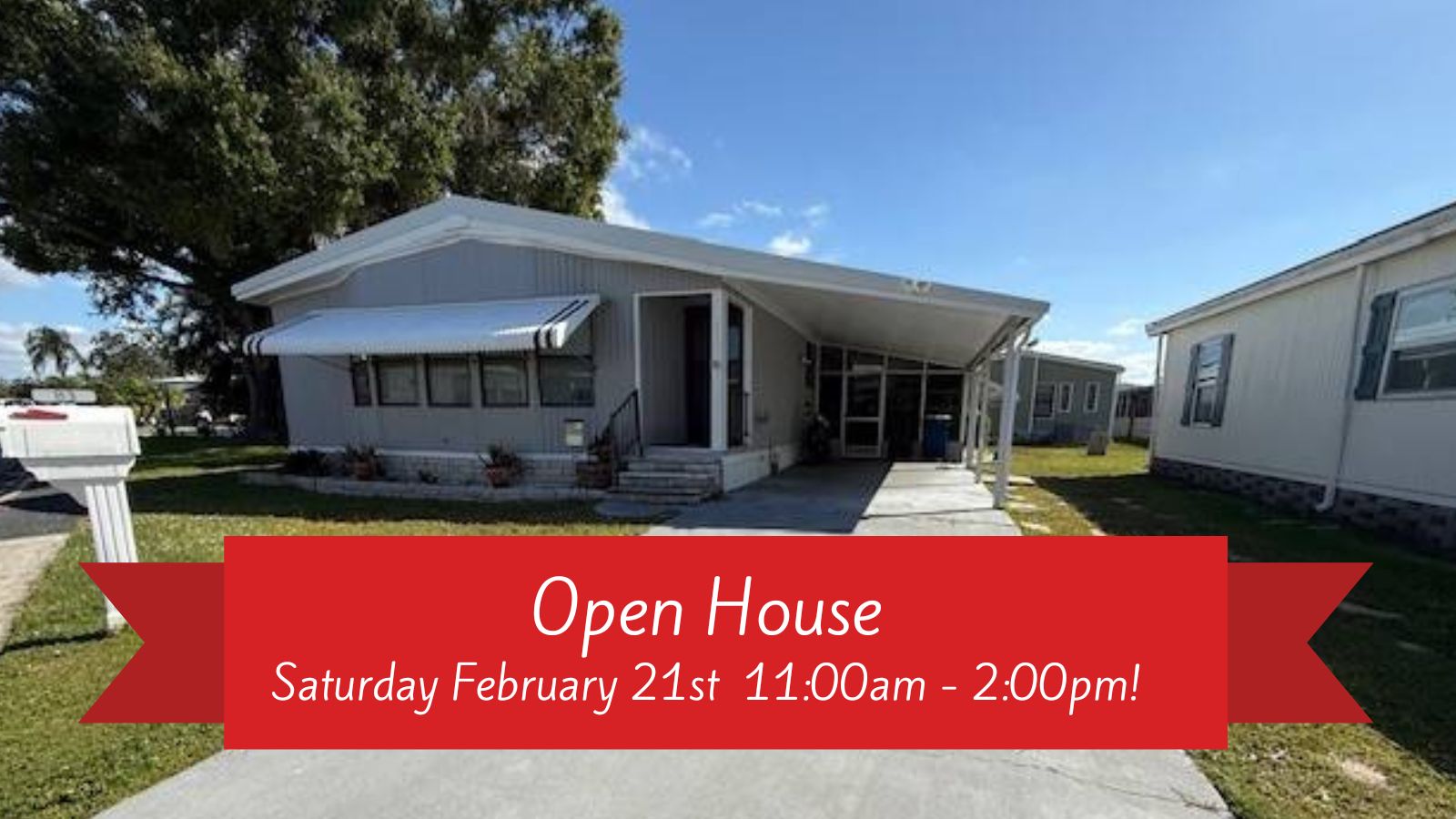 100 Hampton Road, Lot 83, Clearwater, Florida 33759, 2 Bedrooms Bedrooms, ,2 BathroomsBathrooms,55-Plus Mobile Home,For Sale,Hampton Road, Lot 83,4195