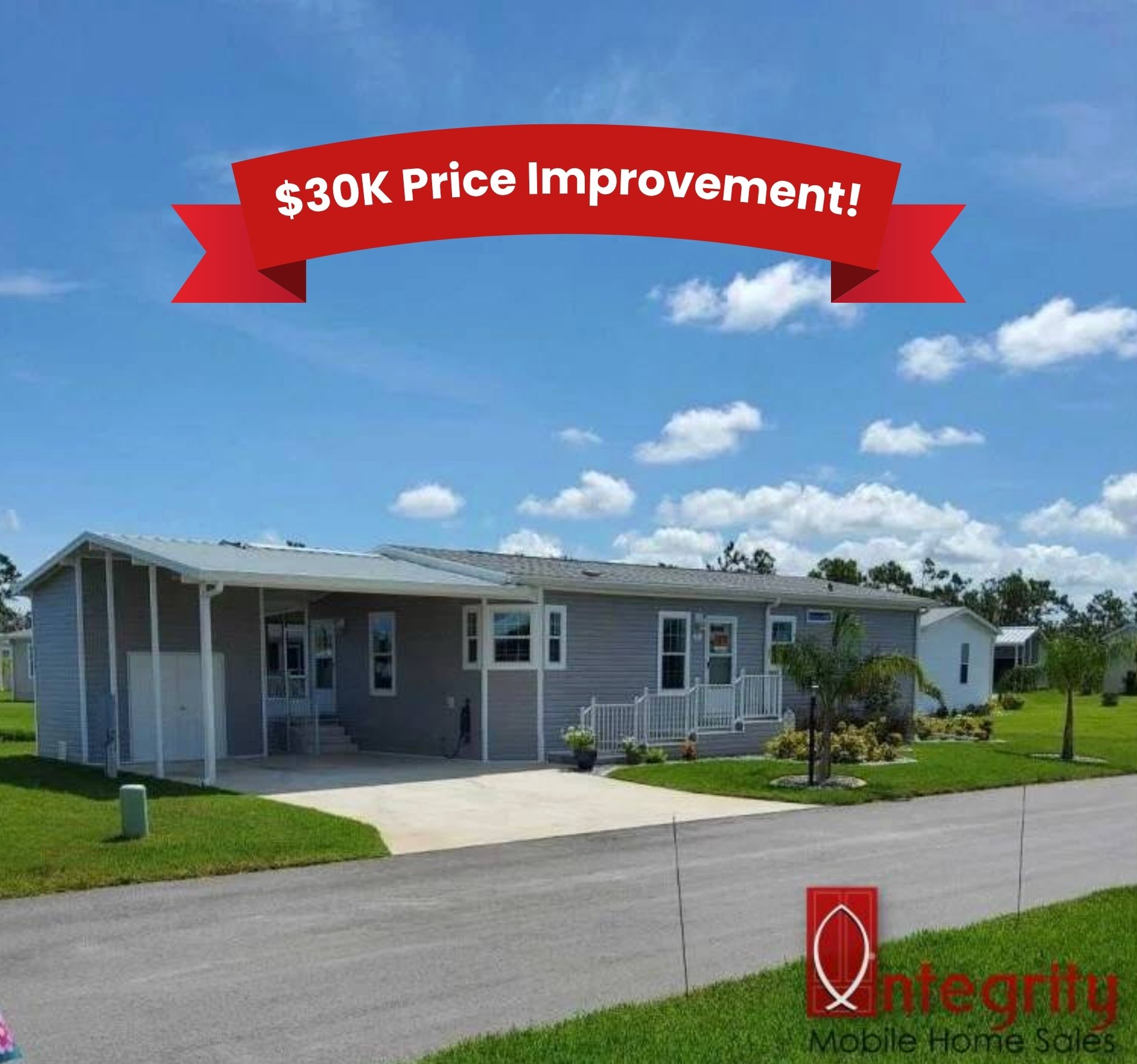 12116 SW Country Road 769, Unit 47, Lake Suzy, Florida 34269, 2 Bedrooms Bedrooms, ,2 BathroomsBathrooms,55-Plus Mobile Home,For Sale,SW Country Road 769, Unit 47,4202