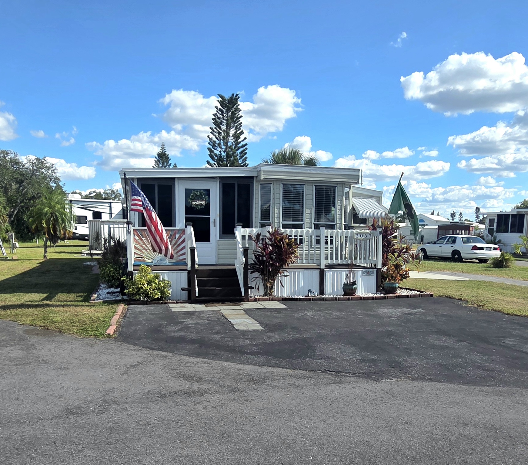 800 Kay Road, Lot 2067, Bradenton, Florida 34212, 2 Bedrooms Bedrooms, ,2 BathroomsBathrooms,All - Age Mobile Home,For Sale,Kay Road, Lot 2067,4205