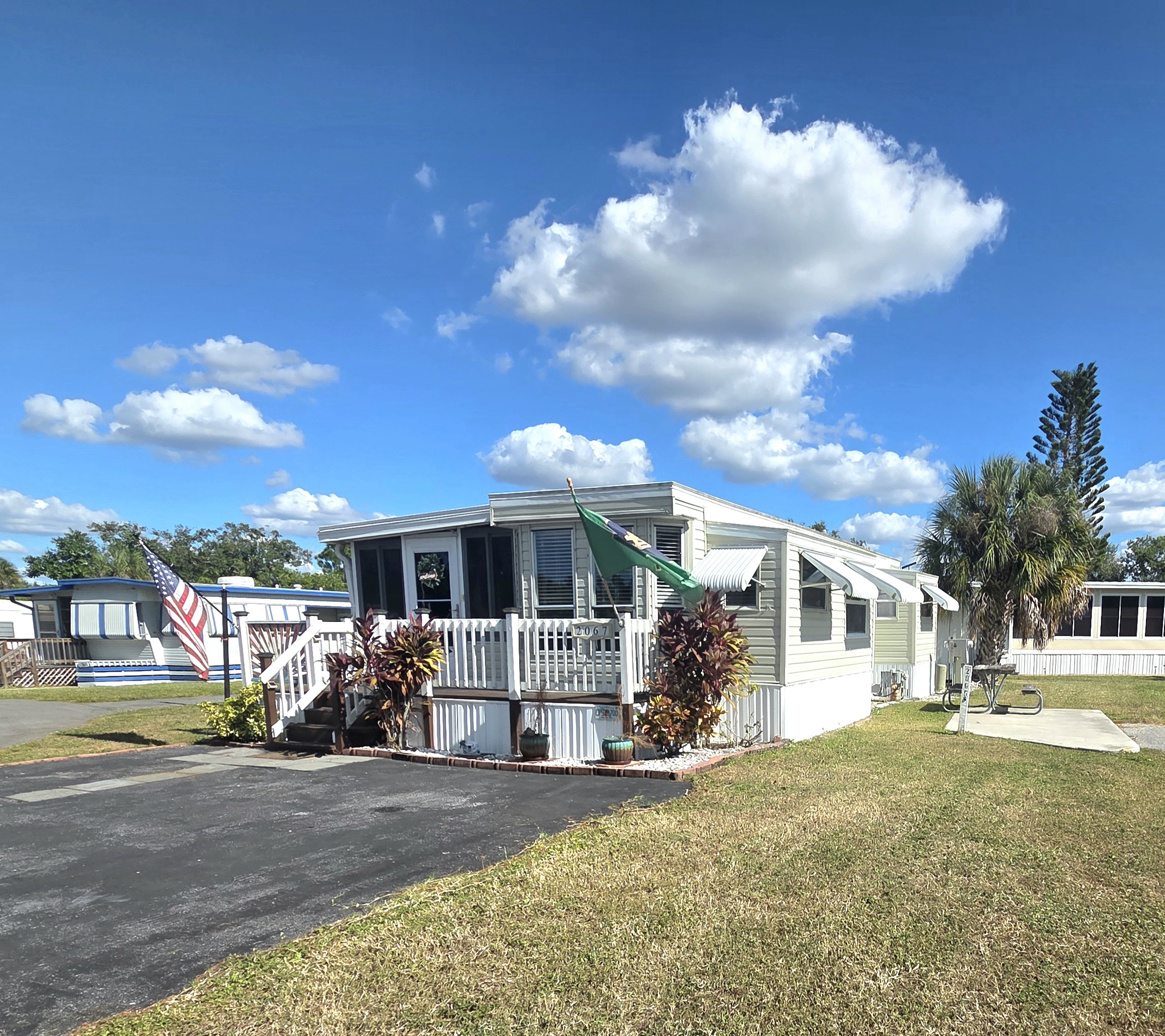 800 Kay Road, Lot 2067, Bradenton, Florida 34212, 2 Bedrooms Bedrooms, ,2 BathroomsBathrooms,All - Age Mobile Home,For Sale,Kay Road, Lot 2067,4205
