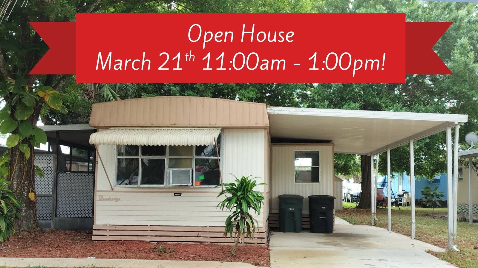 345 E Weatherbee Road, Lot 113, Ft Pierce, Florida 34982, 2 Bedrooms Bedrooms, ,2 BathroomsBathrooms,All - Age Mobile Home,For Sale,E Weatherbee Road, Lot 113,4243