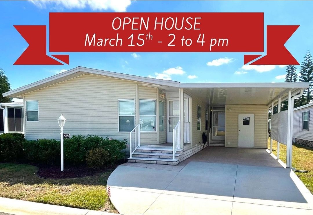 2609 86th Lane E, Palmetto, Florida 34221, 2 Bedrooms Bedrooms, ,2 BathroomsBathrooms,55-Plus Mobile Home,For Sale,86th Lane E,4245