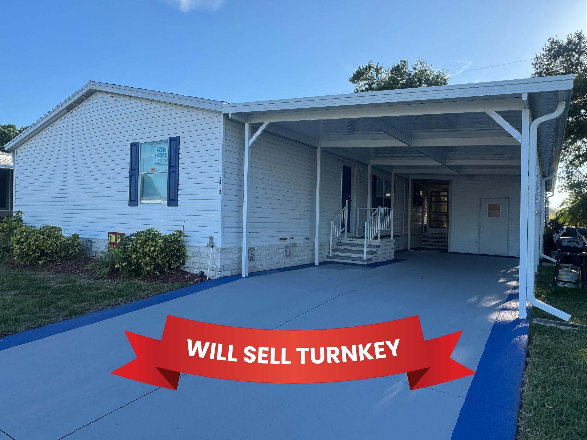 3413 Stephanie Lane, Ellenton, Florida 34222, 3 Bedrooms Bedrooms, ,2 BathroomsBathrooms,55-Plus Mobile Home,For Sale,Stephanie Lane,4249