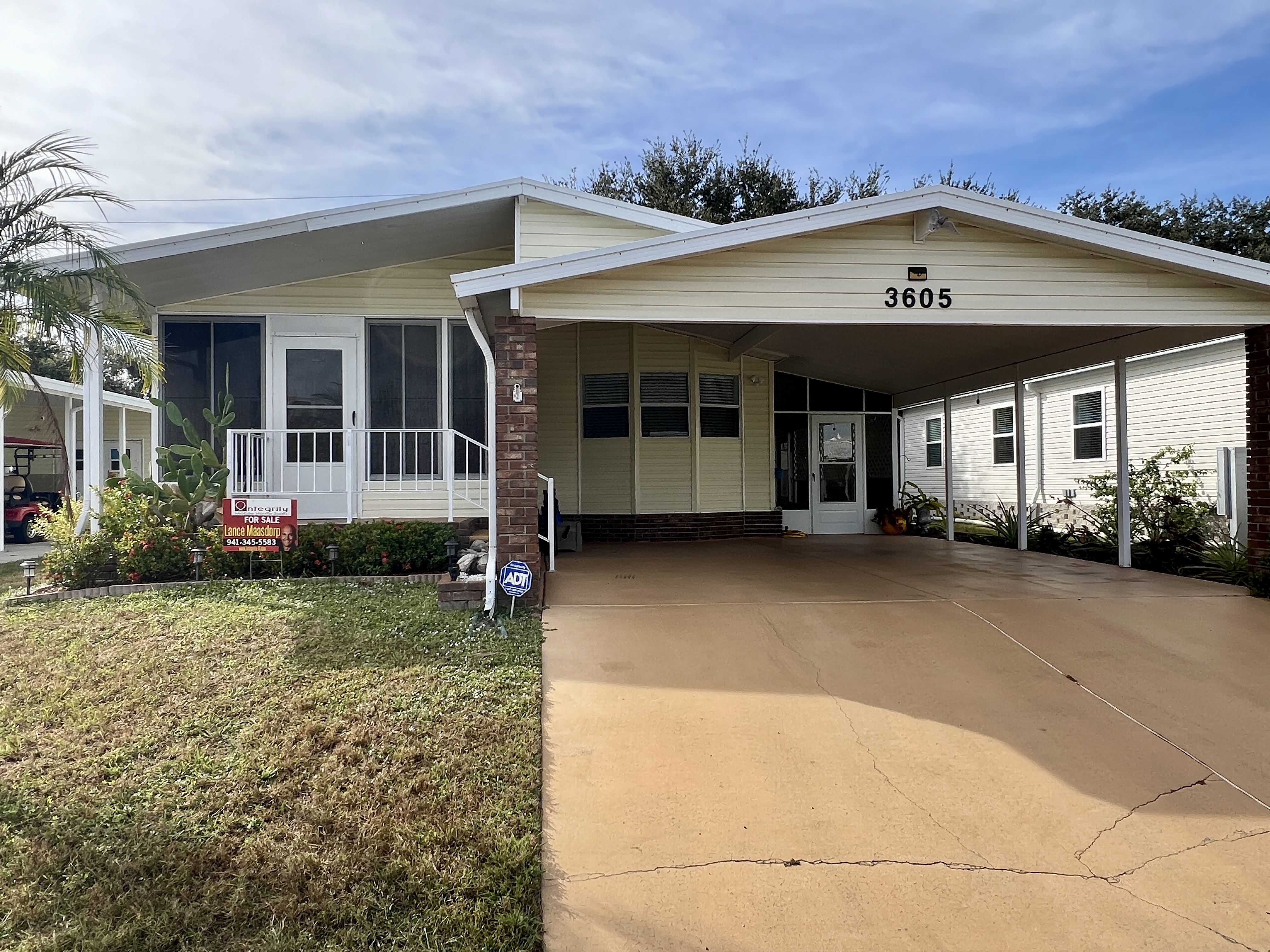 3605 Asbury Drive, Parrish, Florida 34219, 2 Bedrooms Bedrooms, ,2 BathroomsBathrooms,55-Plus Mobile Home,For Sale,Asbury Drive,4251
