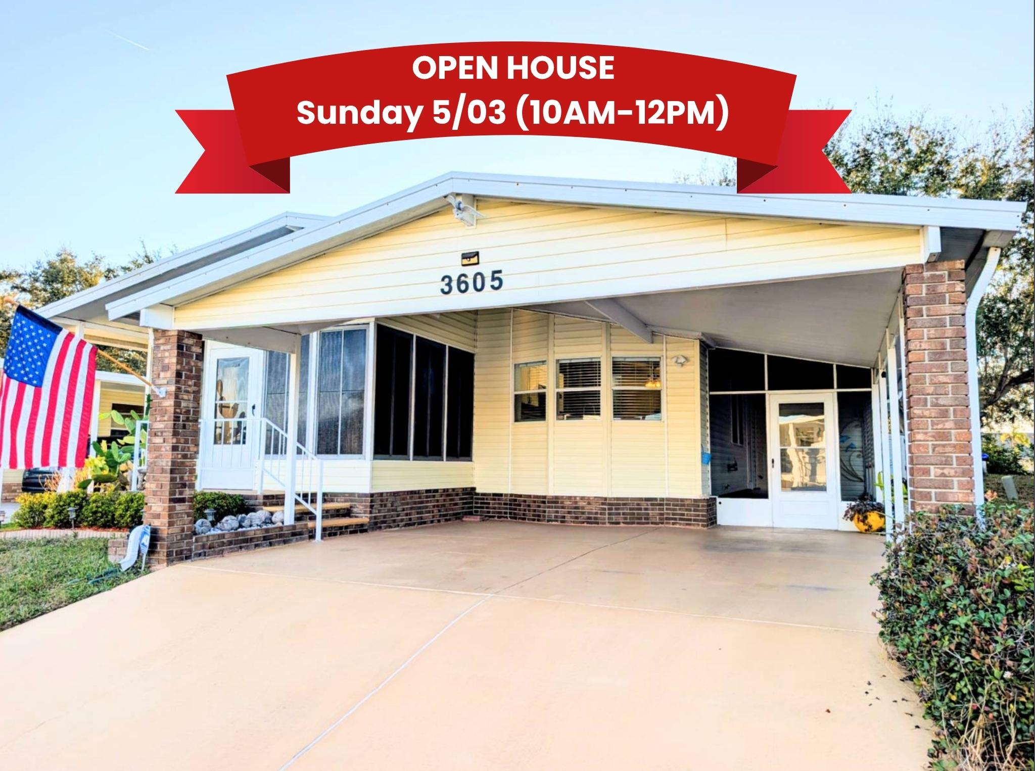 3605 Asbury Drive, Parrish, Florida 34219, 2 Bedrooms Bedrooms, ,2 BathroomsBathrooms,55-Plus Mobile Home,For Sale,Asbury Drive,4251