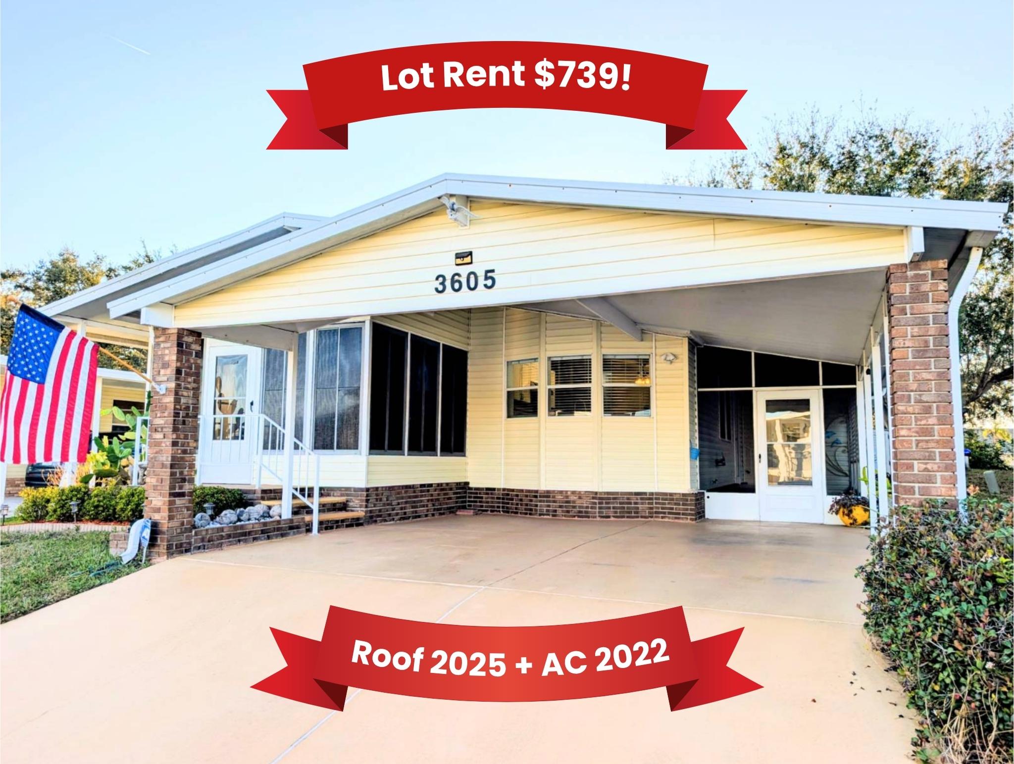 3605 Asbury Drive, Parrish, Florida 34219, 2 Bedrooms Bedrooms, ,2 BathroomsBathrooms,55-Plus Mobile Home,For Sale,Asbury Drive,4251