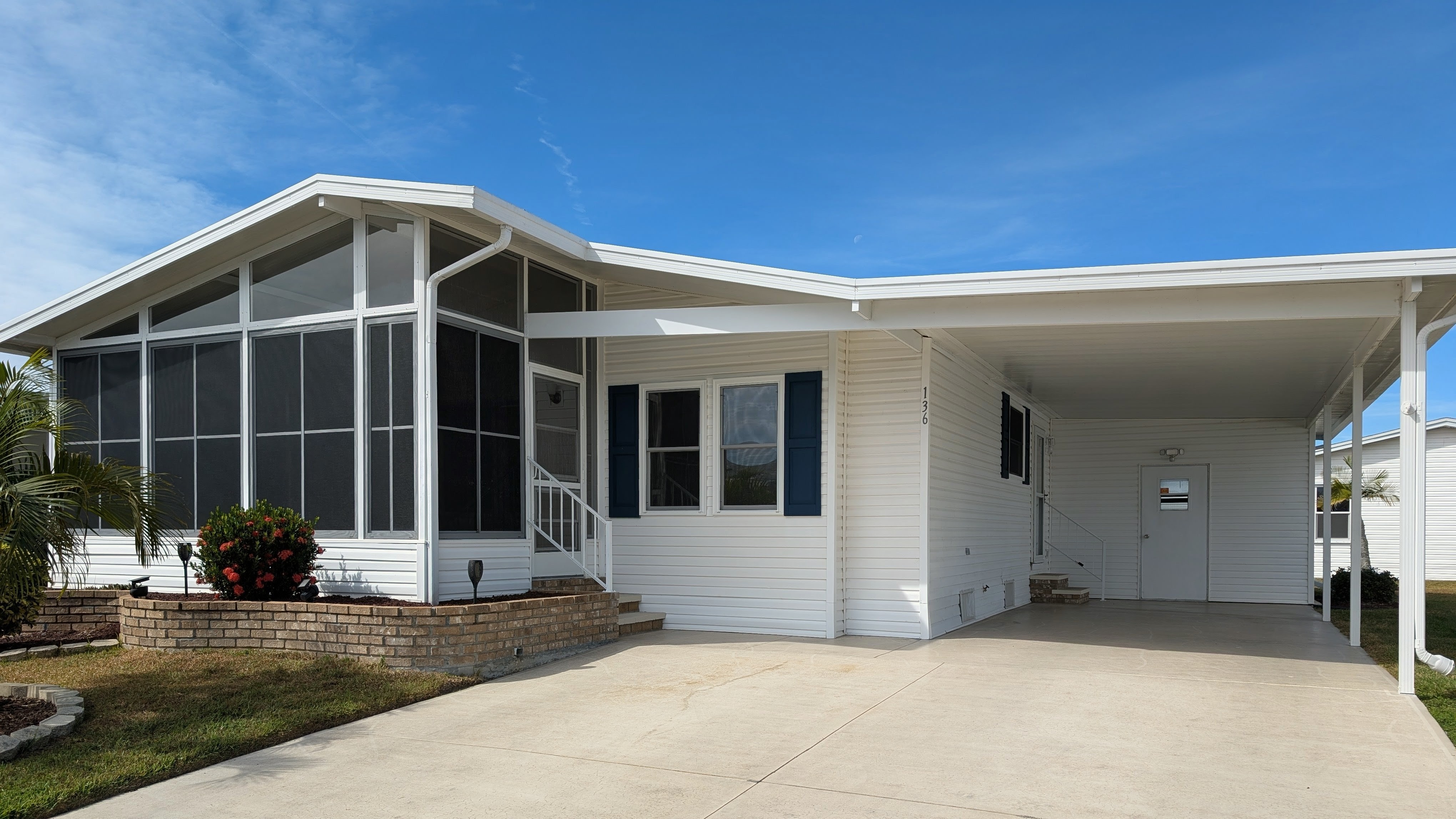 136 Begonia Terrace, Parrish, Florida 34219, 2 Bedrooms Bedrooms, ,2 BathroomsBathrooms,55-Plus Mobile Home,For Sale,Begonia Terrace,4254