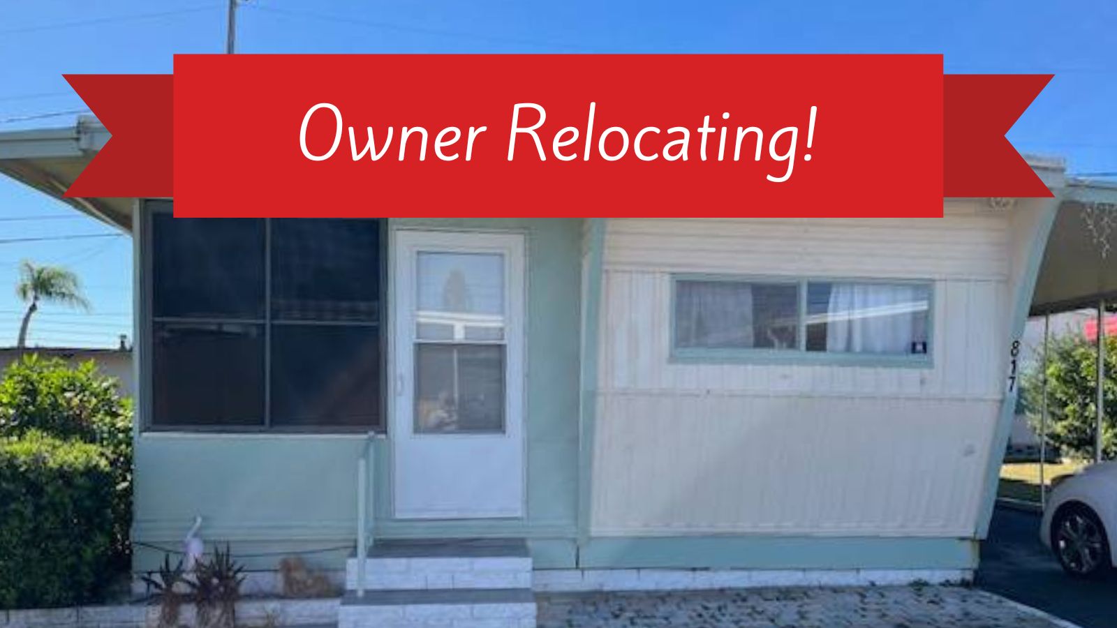 2419 Gulf to Bay Blvd, Lot 817, Clearwater, Florida 33765, 2 Bedrooms Bedrooms, ,2 BathroomsBathrooms,55-Plus Mobile Home,For Sale,Gulf to Bay Blvd, Lot 817,4265