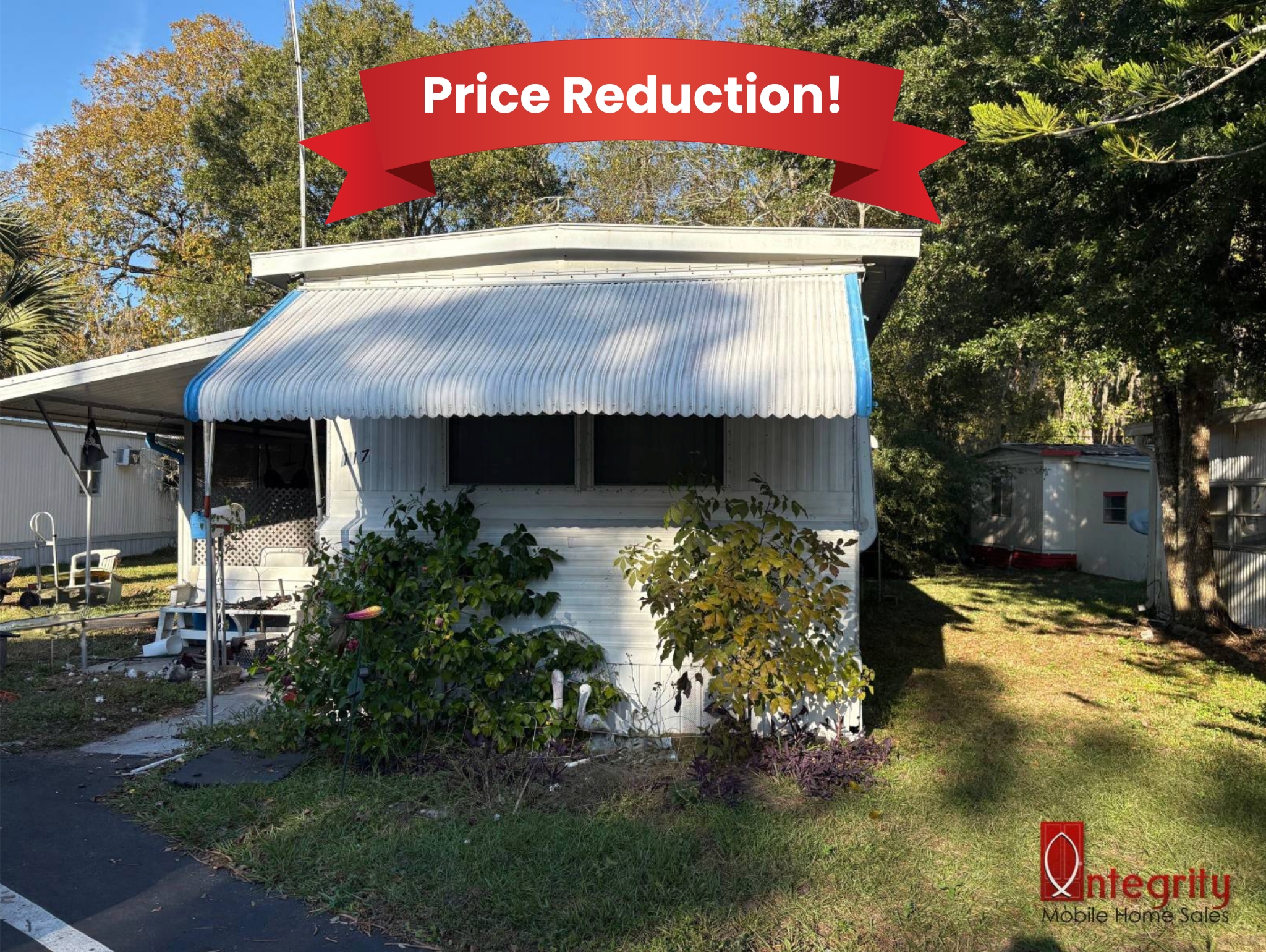 117 Veracruz Ln, Daytona Beach, Florida 32117, 1 Bedroom Bedrooms, ,1 BathroomBathrooms,55-Plus Mobile Home,For Sale,Veracruz Ln,4291