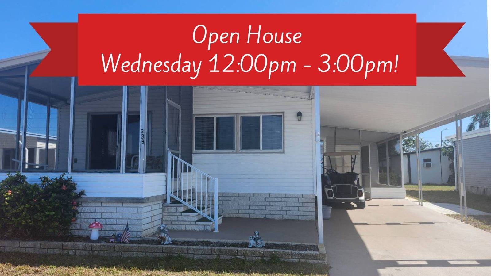 29081 US Hwy 19 N, Lot 339, Clearwater, Florida 33761, 2 Bedrooms Bedrooms, ,2 BathroomsBathrooms,55-Plus Mobile Home,For Sale,US Hwy 19 N, Lot 339,4315