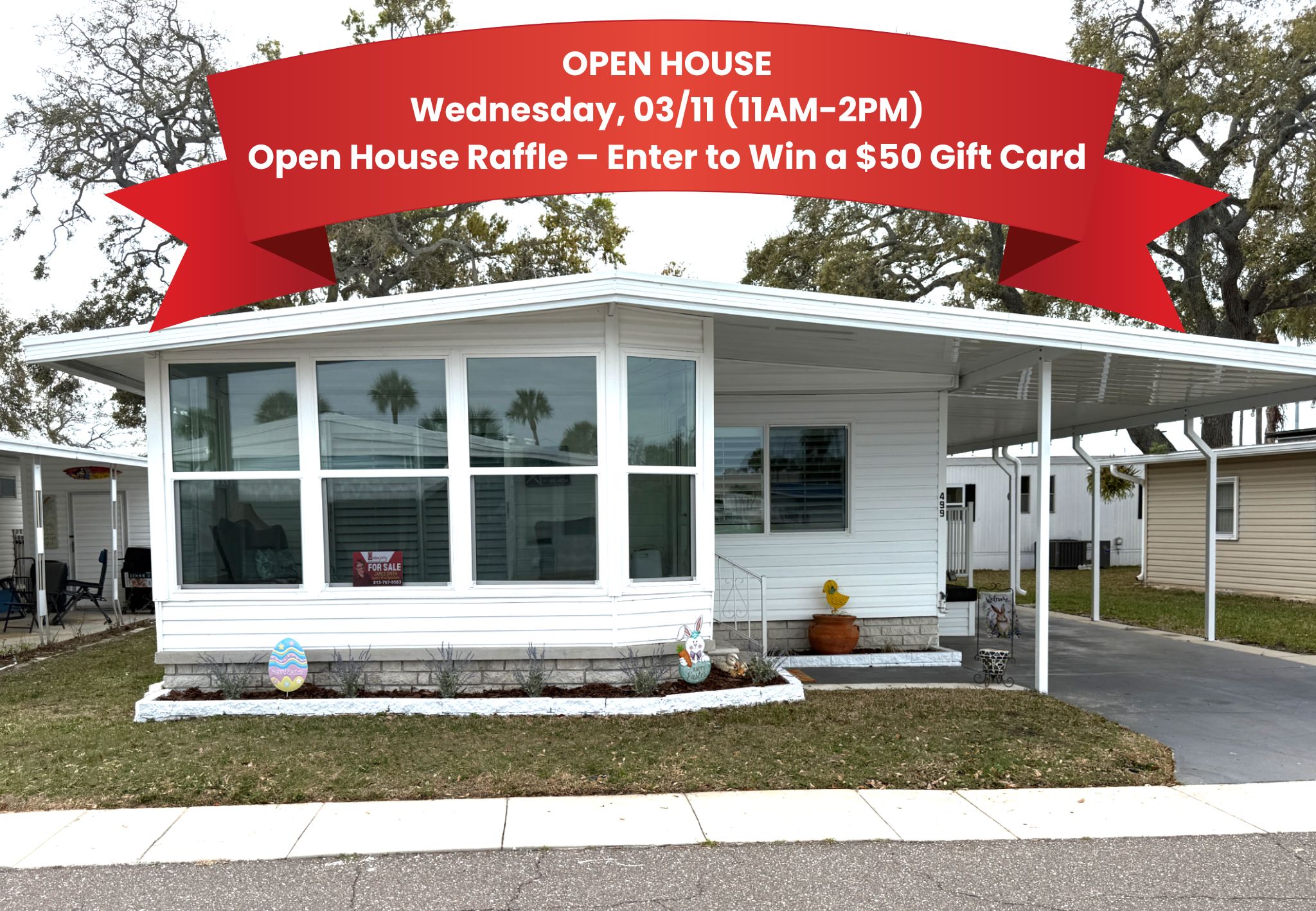 499 Red Wing Circle, Largo, Florida 33770, 2 Bedrooms Bedrooms, ,2 BathroomsBathrooms,55-Plus Mobile Home,For Sale,Red Wing Circle,4413