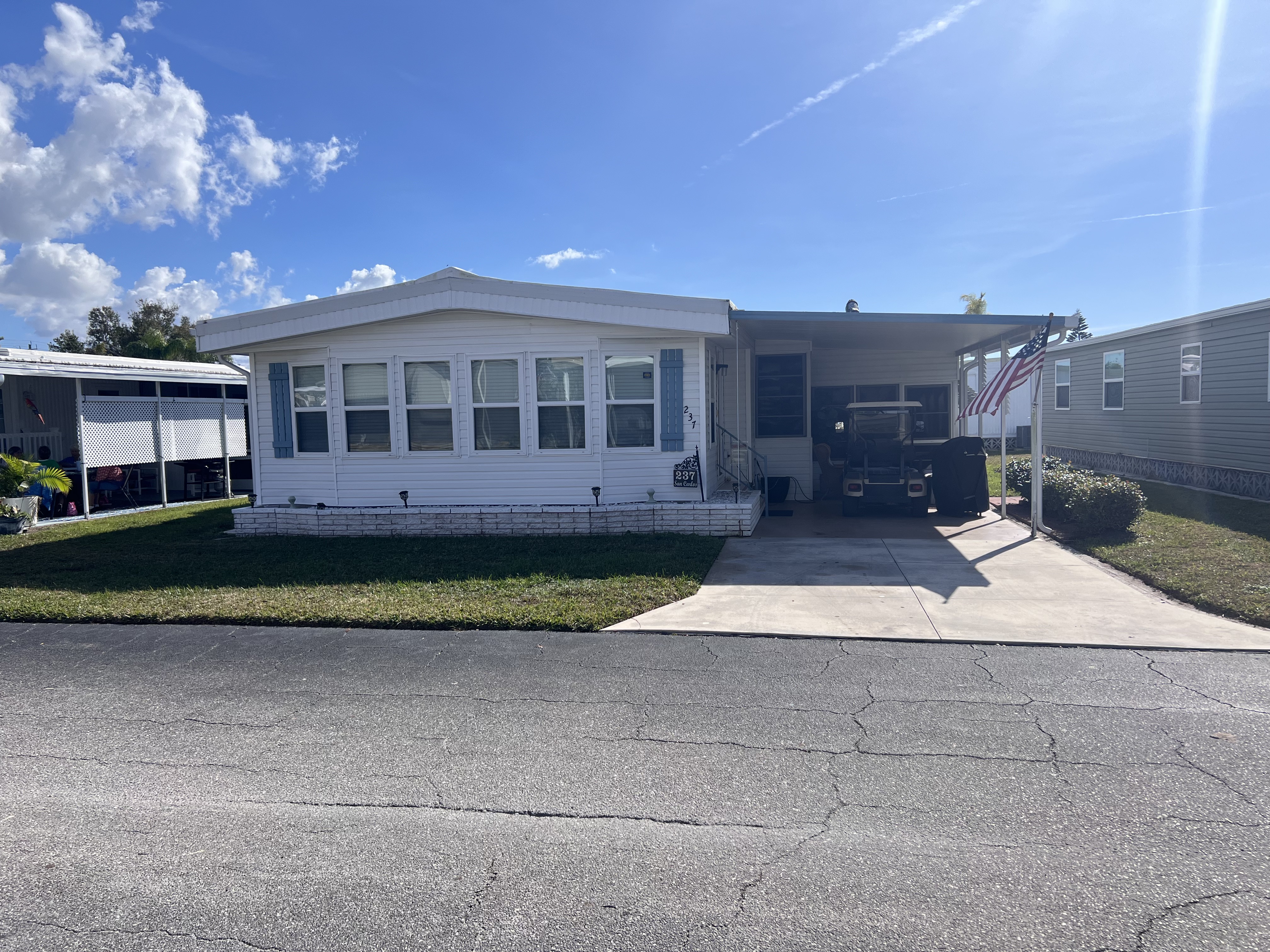 237 San Carlos St, Nokomis, Florida 34275, 2 Bedrooms Bedrooms, ,2 BathroomsBathrooms,55-Plus Mobile Home,For Sale,San Carlos St,4416