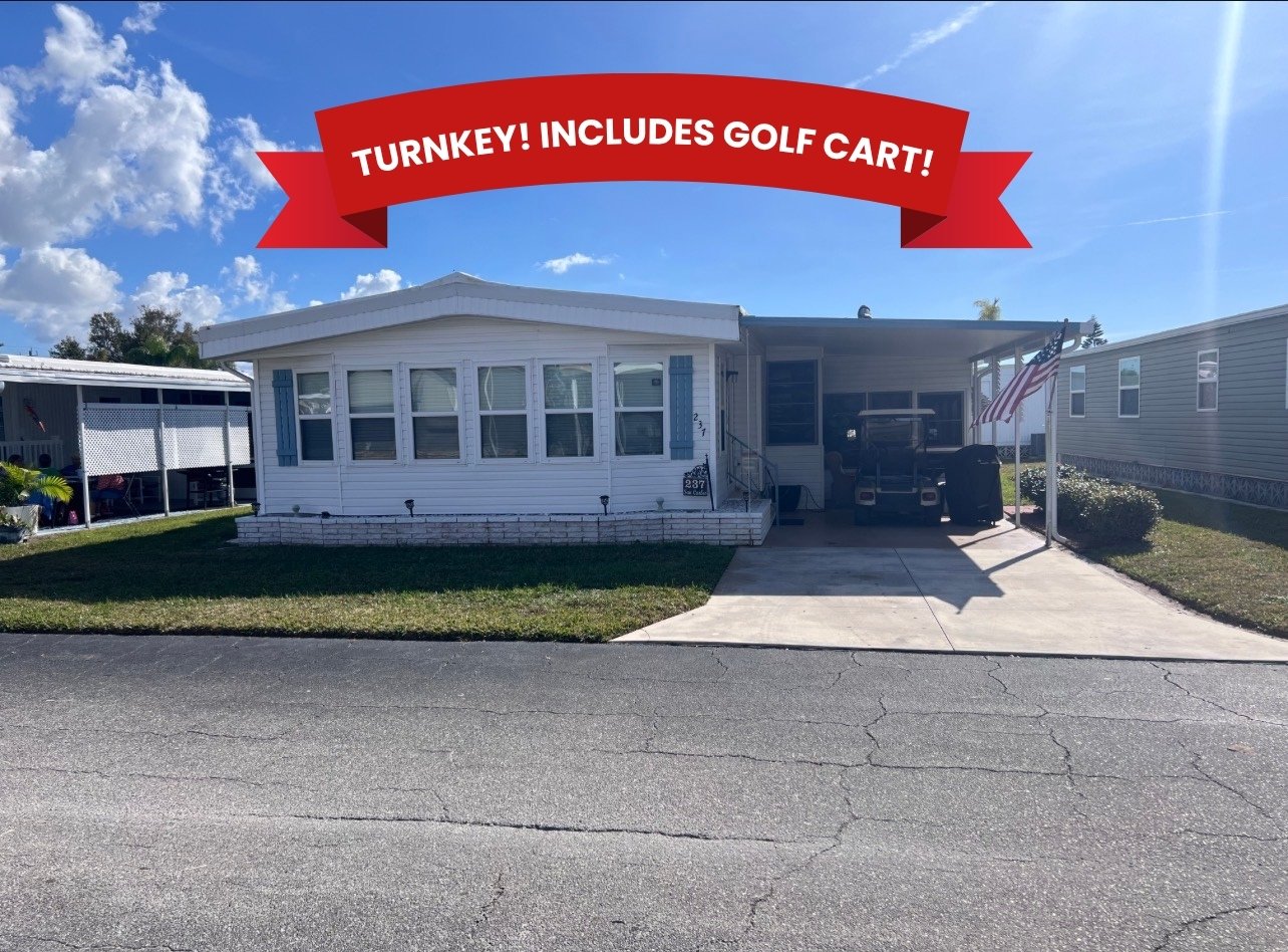 237 San Carlos St, Nokomis, Florida 34275, 2 Bedrooms Bedrooms, ,2 BathroomsBathrooms,55-Plus Mobile Home,For Sale,San Carlos St,4416
