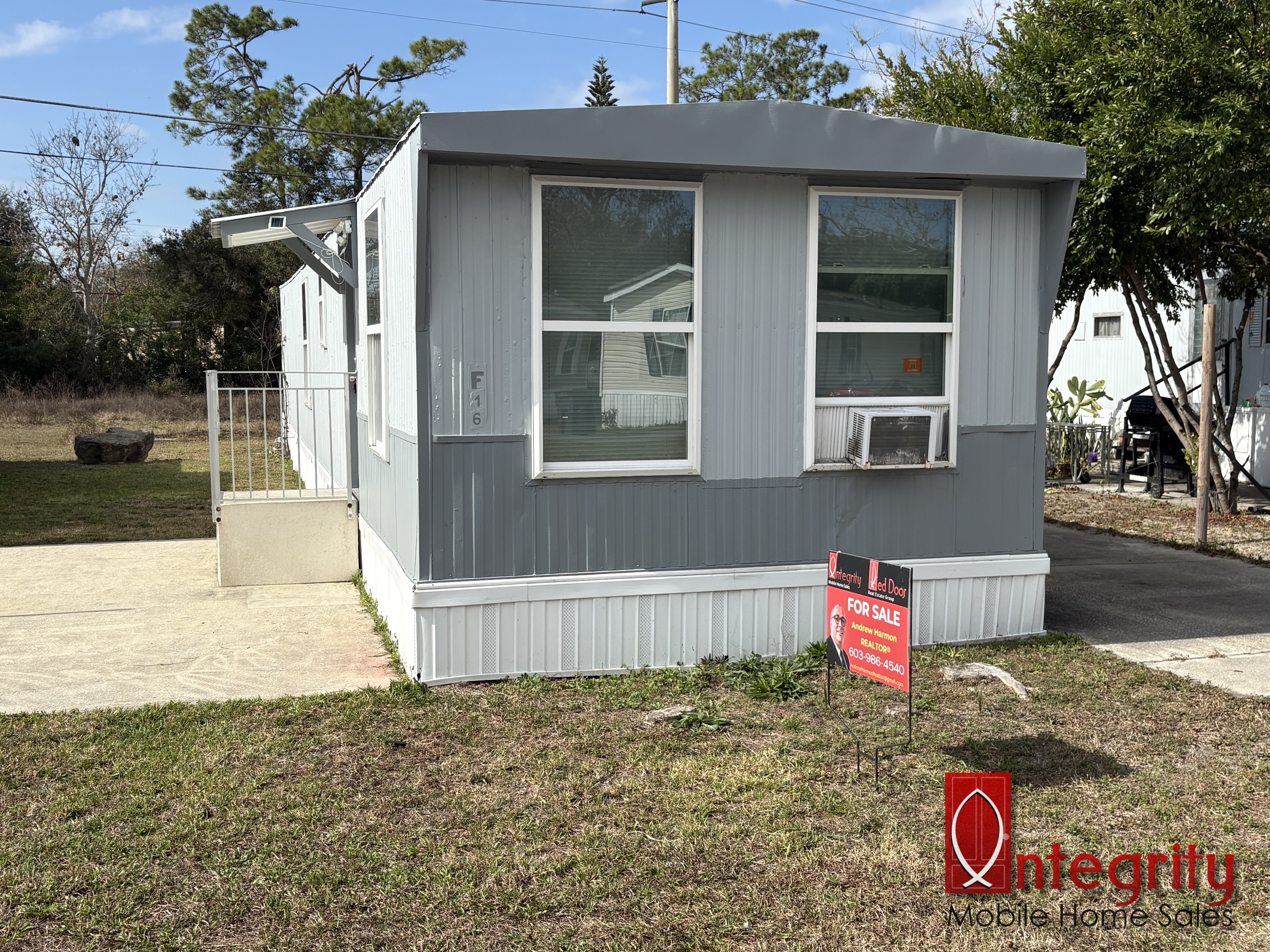 1300 Hand Ave, Lot F16, Ormond Beach, Florida 32174, 2 Bedrooms Bedrooms, ,1 BathroomBathrooms,All - Age Mobile Home,For Sale,Hand Ave, Lot F16,4431