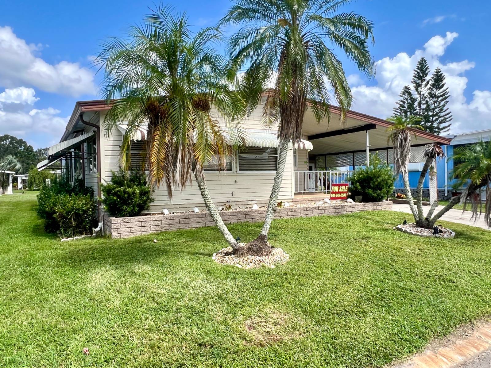 7416 Queens Way, Ellenton, Florida 34222, 2 Bedrooms Bedrooms, ,2 BathroomsBathrooms,55-Plus Mobile Home,For Sale,Queens Way,4445