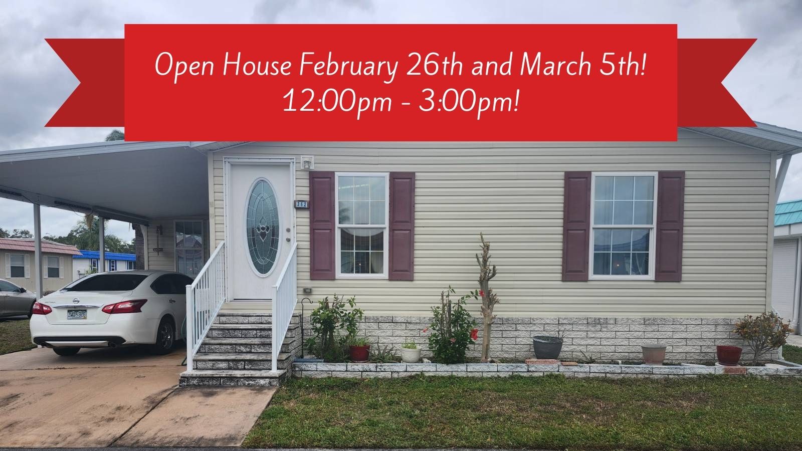 7100 Ulmerton Rd, Lot 362, Largo, Florida 33771, 2 Bedrooms Bedrooms, ,2 BathroomsBathrooms,55-Plus Mobile Home,For Sale,Ulmerton Rd, Lot 362,4452