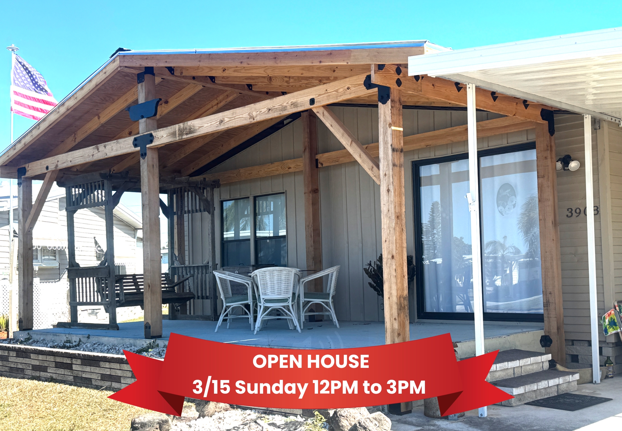 3908 Lemonwood Dr N, Ellenton, Florida 34222, 2 Bedrooms Bedrooms, ,2 BathroomsBathrooms,55-Plus Mobile Home,For Sale,Lemonwood Dr N,4479