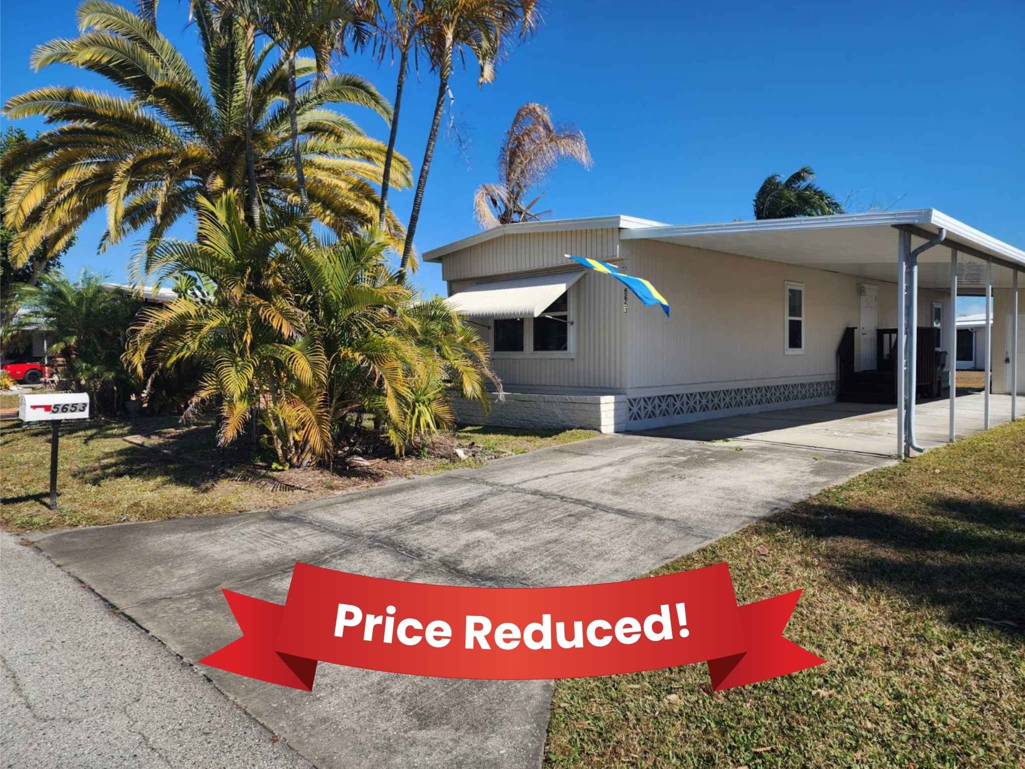 5653 Whistling Tree Lane, Bradenton, Florida 34203, 2 Bedrooms Bedrooms, ,1 BathroomBathrooms,55-Plus Mobile Home,For Sale,Whistling Tree Lane,4504