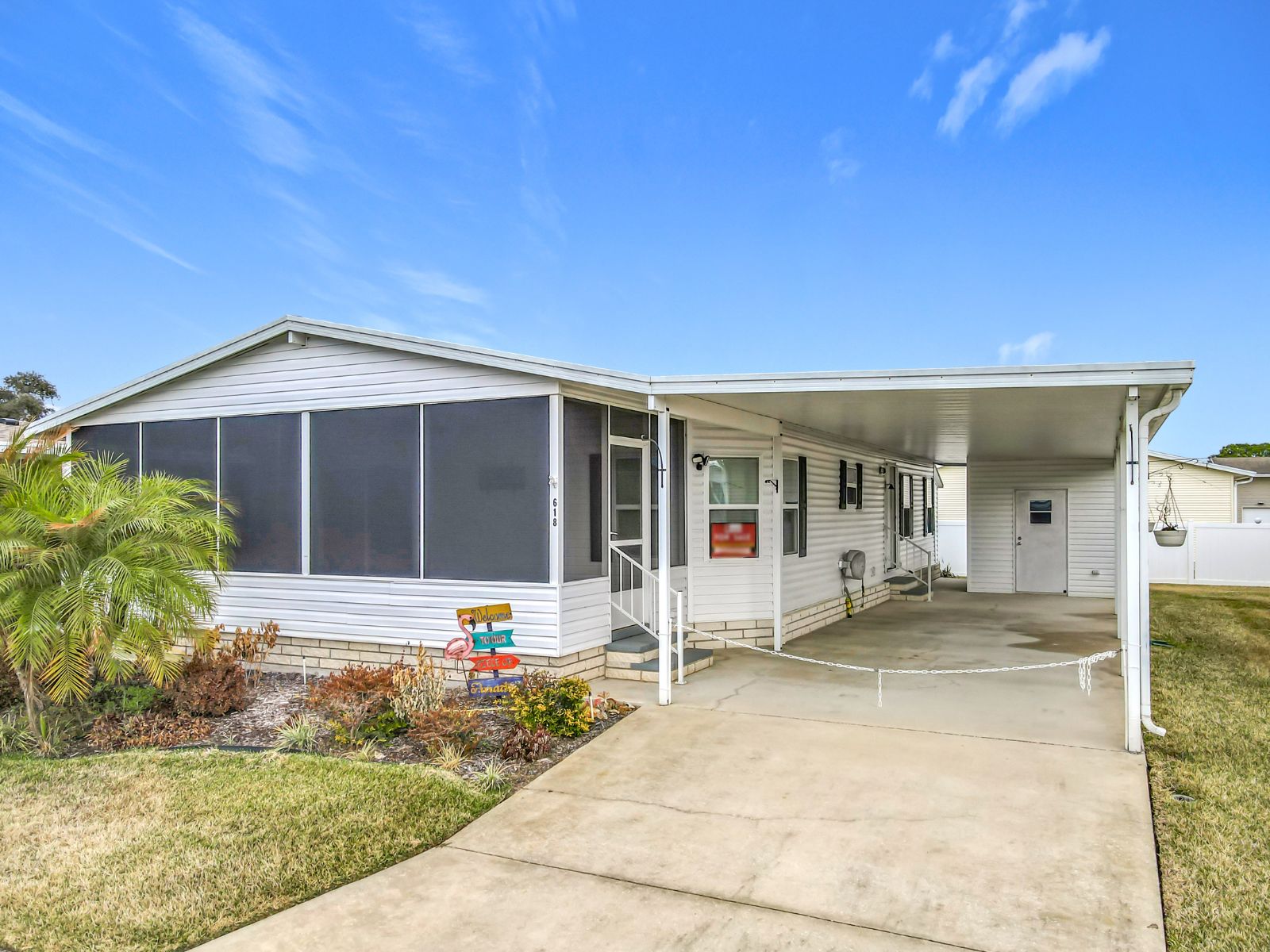 618 Sunset Circle, Frostproof, Florida 33843, 2 Bedrooms Bedrooms, ,2 BathroomsBathrooms,55-Plus Mobile Home,For Sale,Sunset Circle,4512
