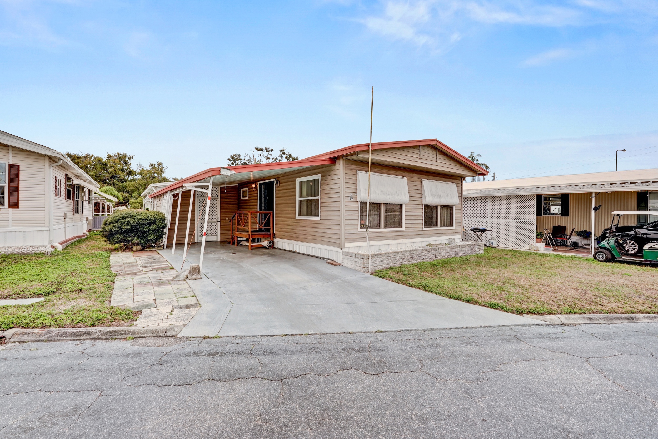 508 44th Avenue E, Lot G19, Bradenton, Florida 34203, 2 Bedrooms Bedrooms, ,2 BathroomsBathrooms,55-Plus Mobile Home,For Sale,44th Avenue E, Lot G19,4516