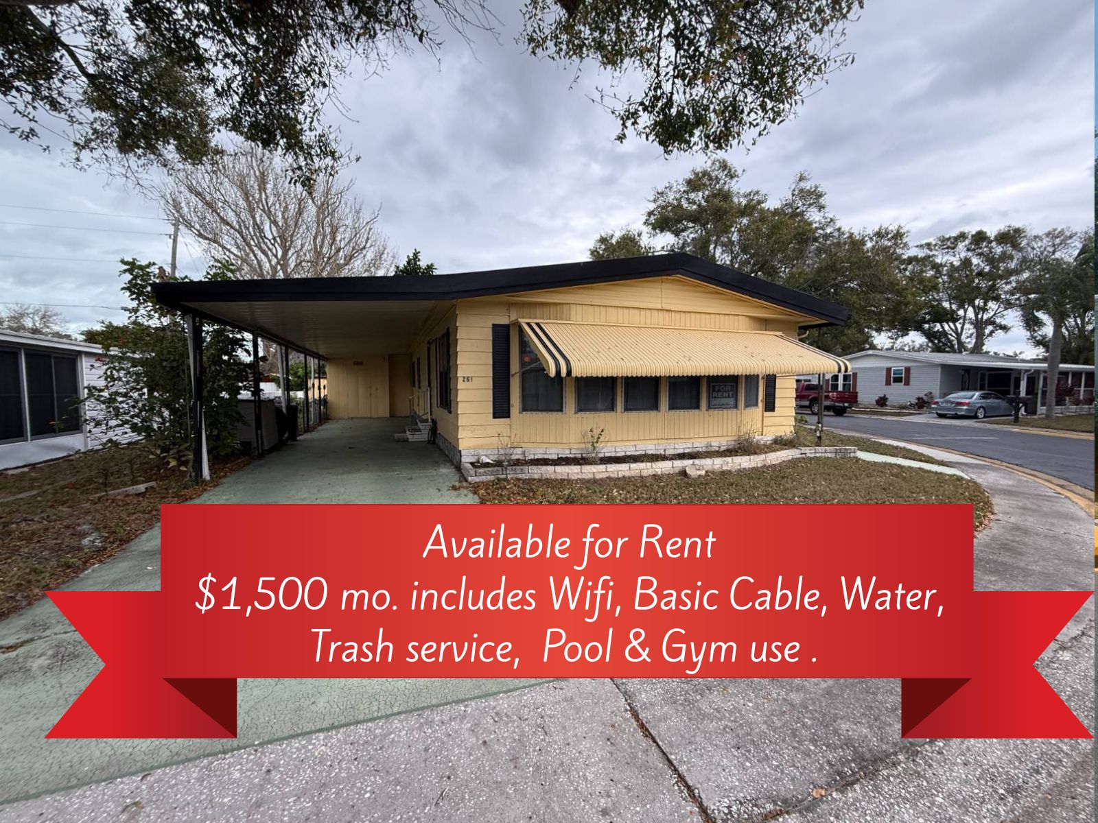 12100 Seminole Blvd, Lot 261, Largo, Florida 33778, 2 Bedrooms Bedrooms, ,2 BathroomsBathrooms,55-Plus Mobile Home,For Sale,Seminole Blvd, Lot 261,4544