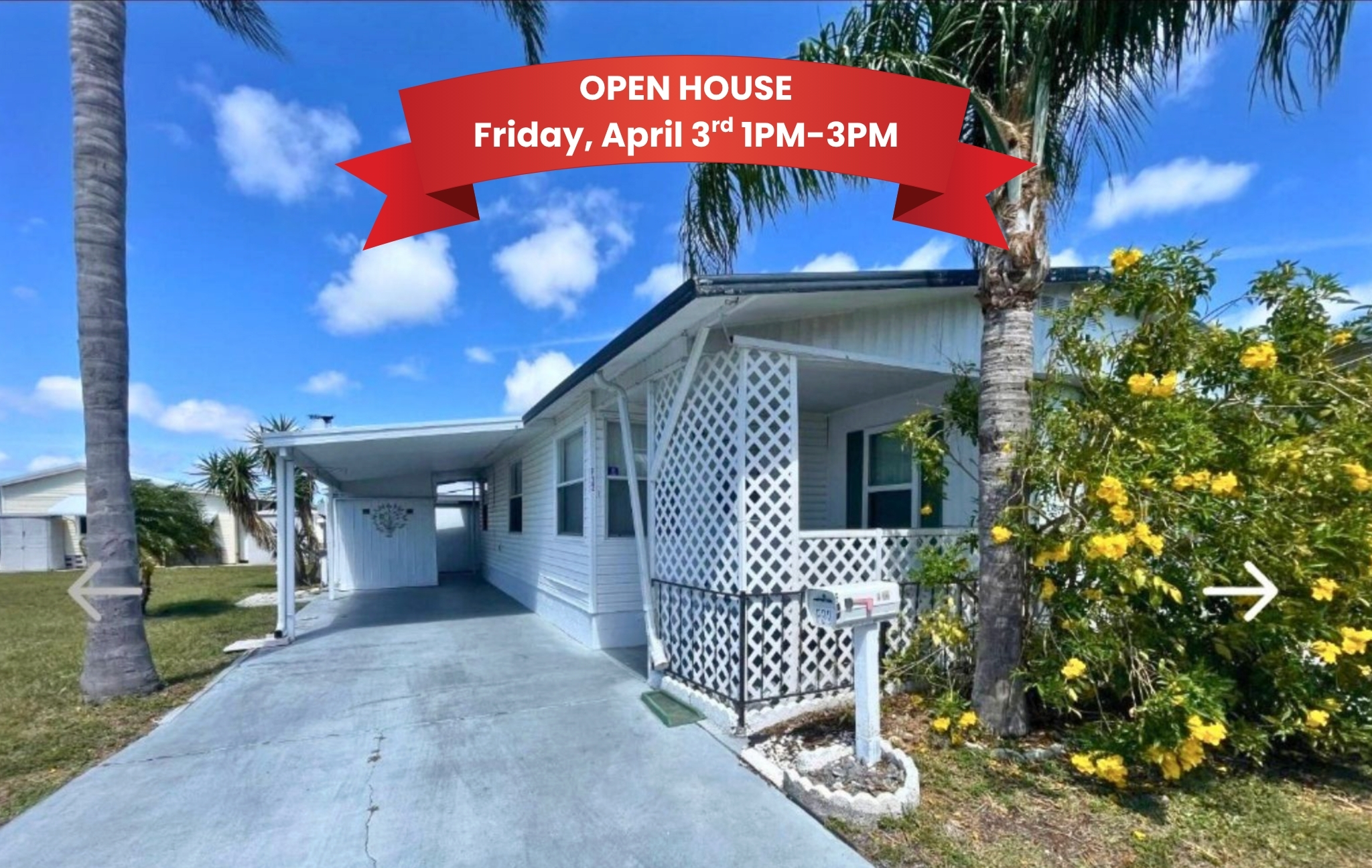 508 44th Ave E, Lot F32, Bradenton, Florida 34203, 2 Bedrooms Bedrooms, ,1 BathroomBathrooms,55-Plus Mobile Home,For Sale,44th Ave E, Lot F32,4550