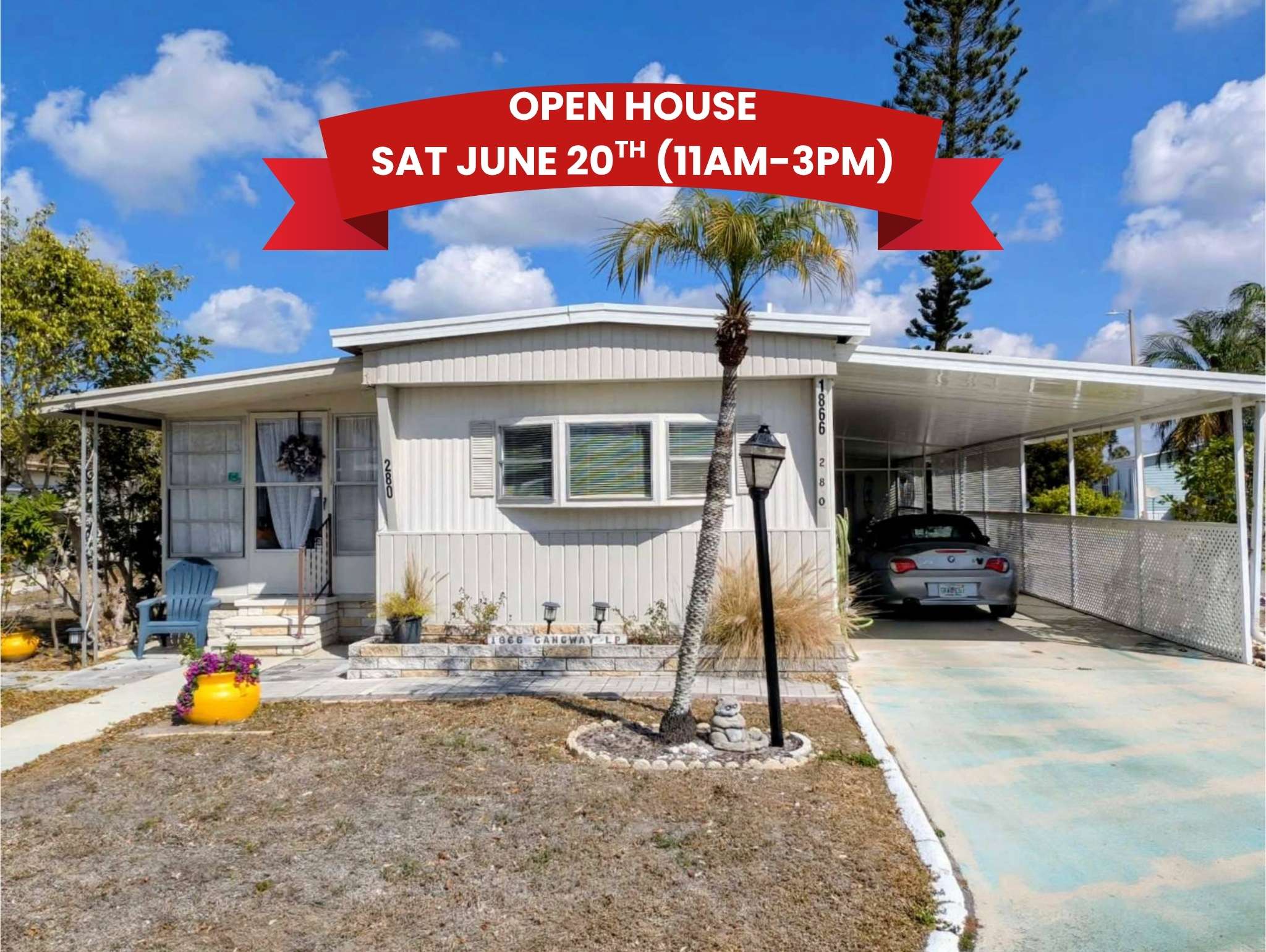 1866 Gangway Loop, Ruskin, Florida 33570, 2 Bedrooms Bedrooms, ,1.5 BathroomsBathrooms,55-Plus Mobile Home,For Sale,Gangway Loop,280,4556