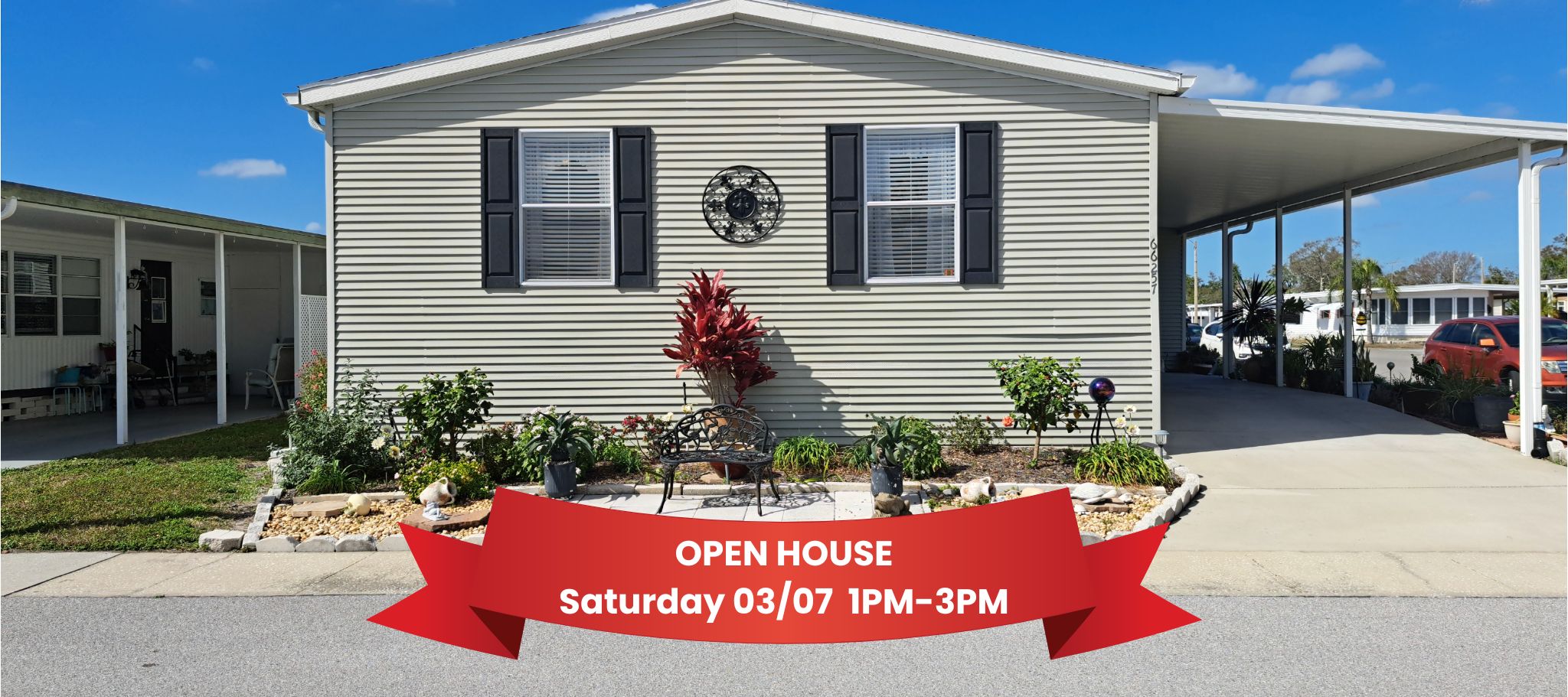 66257 Oxford Rd, Pinellas Park, Florida 33782, 2 Bedrooms Bedrooms, ,2 BathroomsBathrooms,55-Plus Mobile Home,For Sale,Oxford Rd,4565