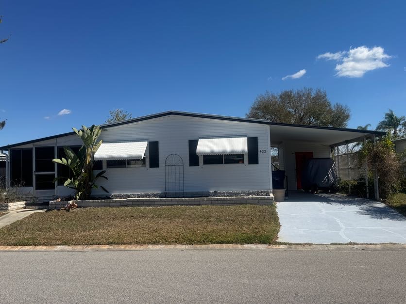 422 Sunset Circle N, Ellenton, Florida 34222, 2 Bedrooms Bedrooms, ,2 BathroomsBathrooms,55-Plus Mobile Home,For Sale,Sunset Circle N,4579