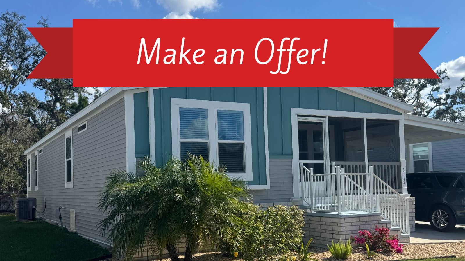 3112 Acorn Trail, Ellenton, Florida 34222, 3 Bedrooms Bedrooms, ,2 BathroomsBathrooms,55-Plus Mobile Home,For Sale,Acorn Trail,4581