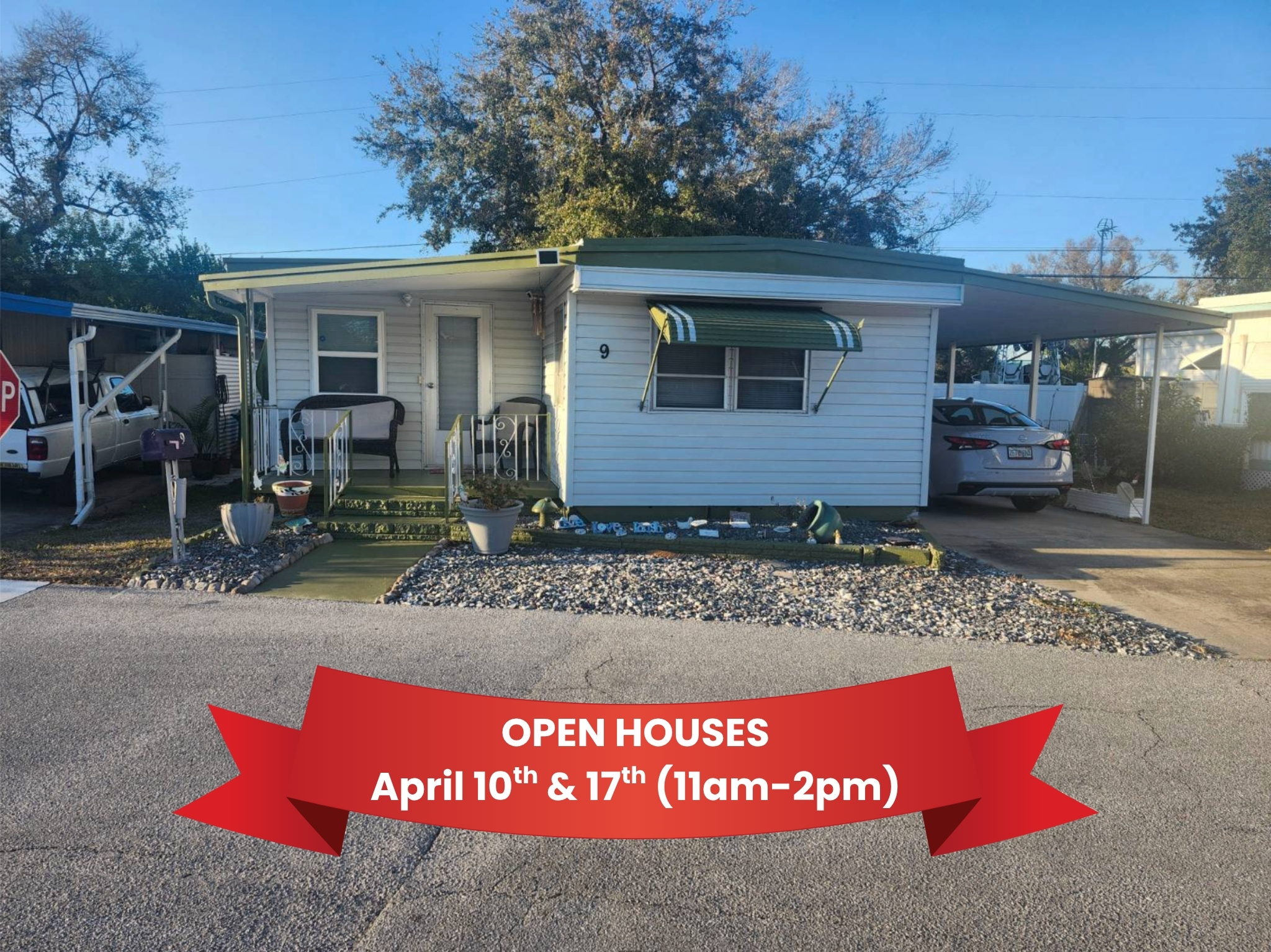 28488 US 19 N, Lot 9, Clearwater, Florida 33761, 1 Bedroom Bedrooms, ,1 BathroomBathrooms,55-Plus Mobile Home,For Sale,US 19 N, Lot 9,4585