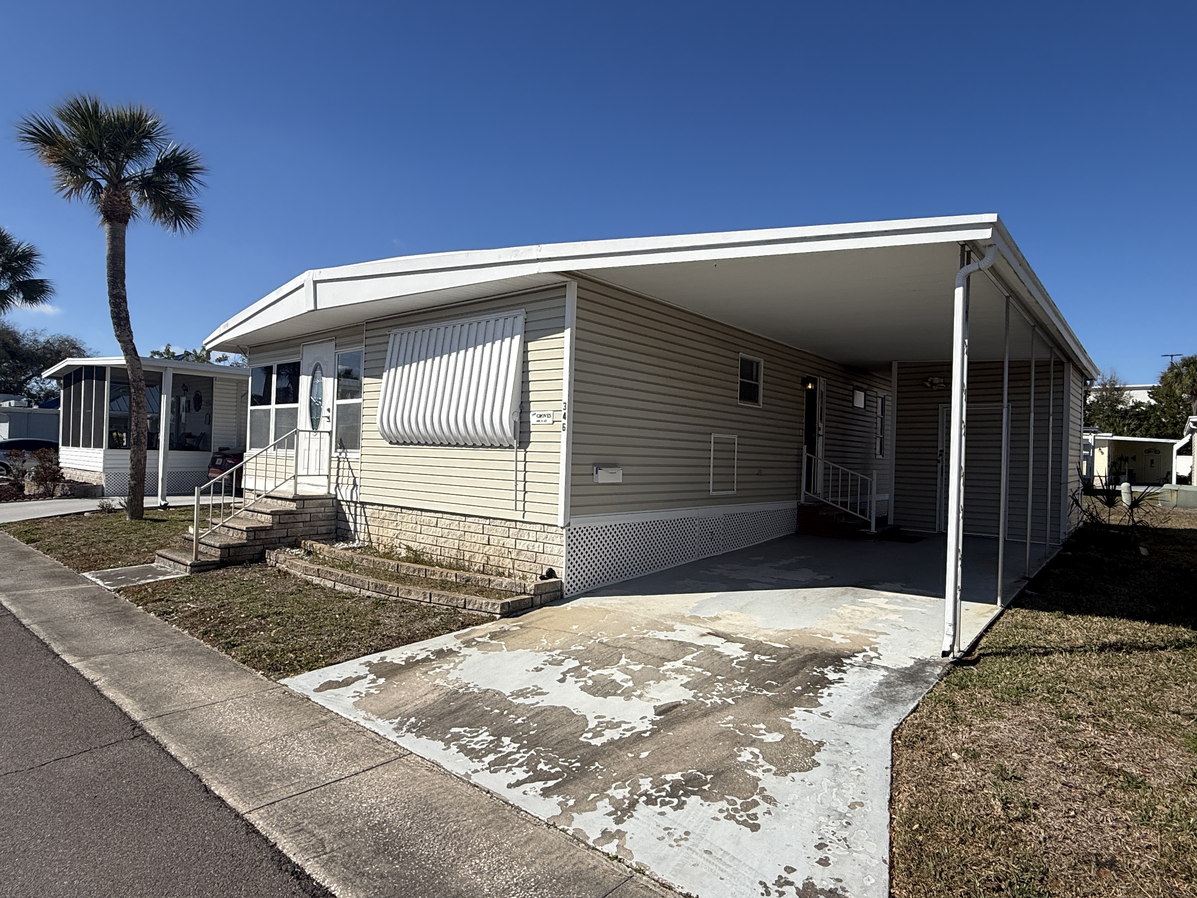 346 Golden Gate Dr., Largo, Florida 33770, 2 Bedrooms Bedrooms, ,2 BathroomsBathrooms,55-Plus Mobile Home,For Sale,Golden Gate Dr.,4598