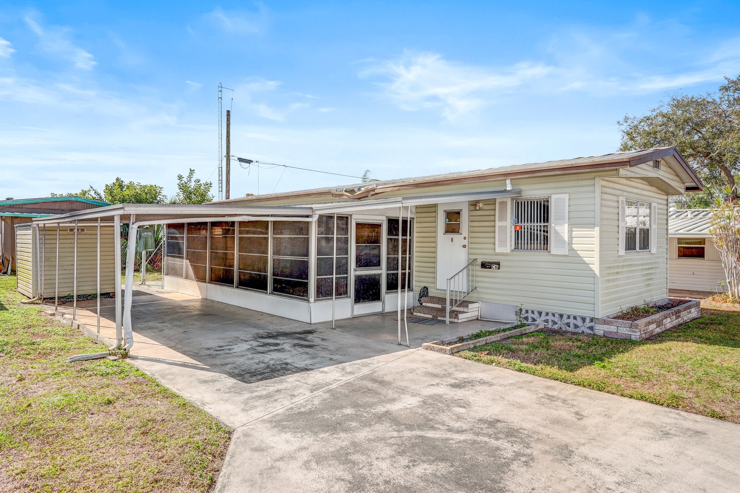 508 44th Avenue East, Lot C6, Bradenton, Florida 34203, 2 Bedrooms Bedrooms, ,1 BathroomBathrooms,55-Plus Mobile Home,For Sale,44th Avenue East, Lot C6,4599