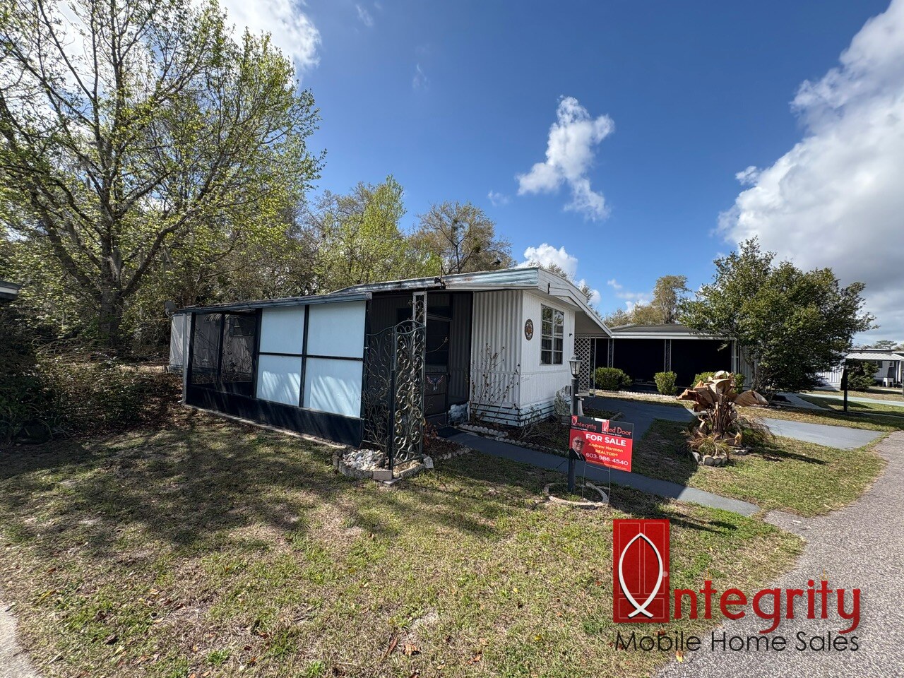11 Orange St, Deland, Florida 32724, 2 Bedrooms Bedrooms, ,1 BathroomBathrooms,55-Plus Mobile Home,For Sale,Orange St,4615