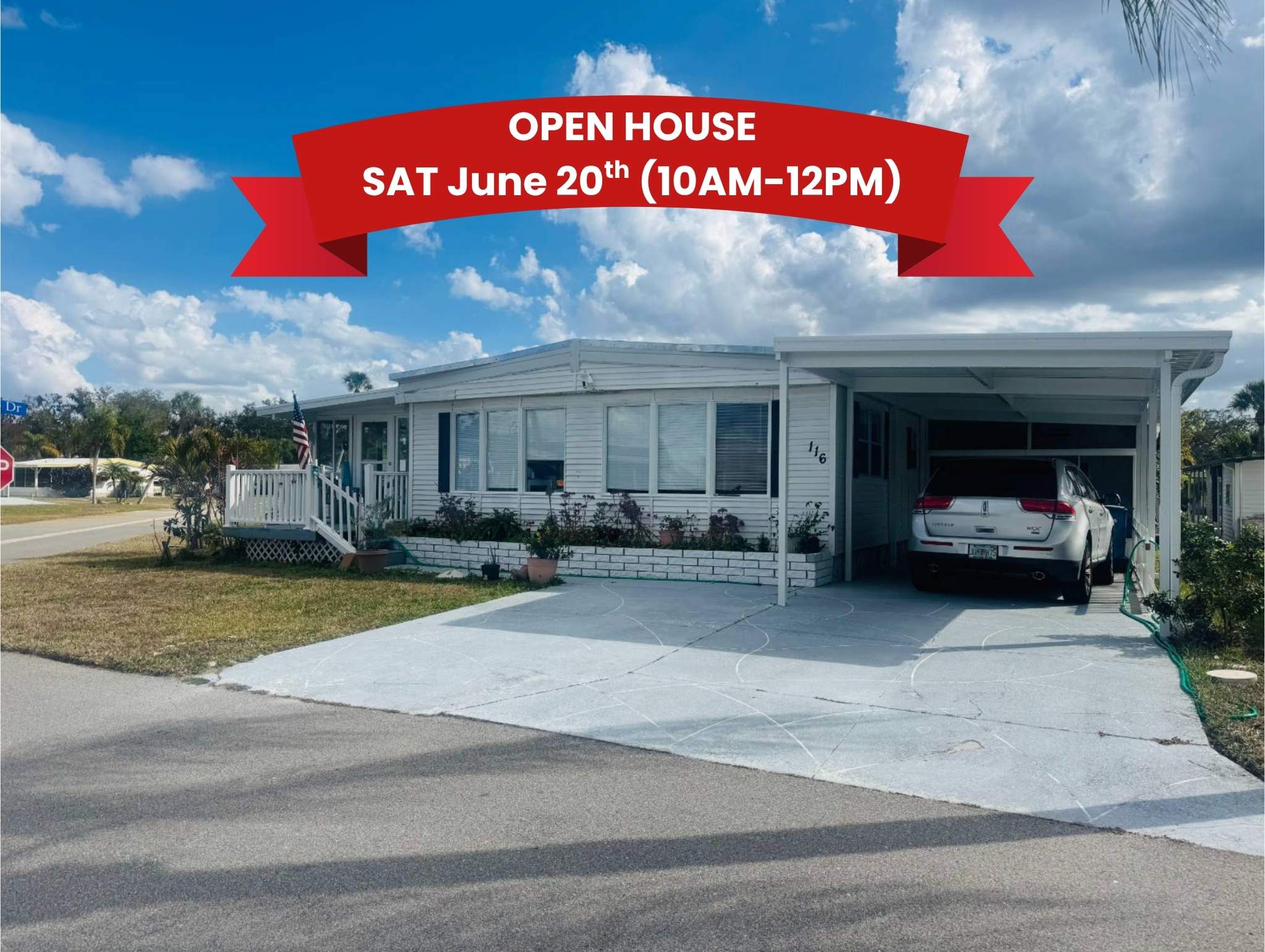 116 Great Oak Way, Ellenton, Florida 34222, 2 Bedrooms Bedrooms, ,2 BathroomsBathrooms,55-Plus Mobile Home,For Sale,Great Oak Way,4619