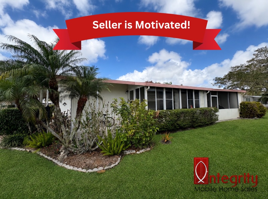 8775 20th Street, Lot 564, Vero Beach, Florida 32996, 2 Bedrooms Bedrooms, ,2 BathroomsBathrooms,55-Plus Mobile Home,For Sale,20th Street, Lot 564,4631