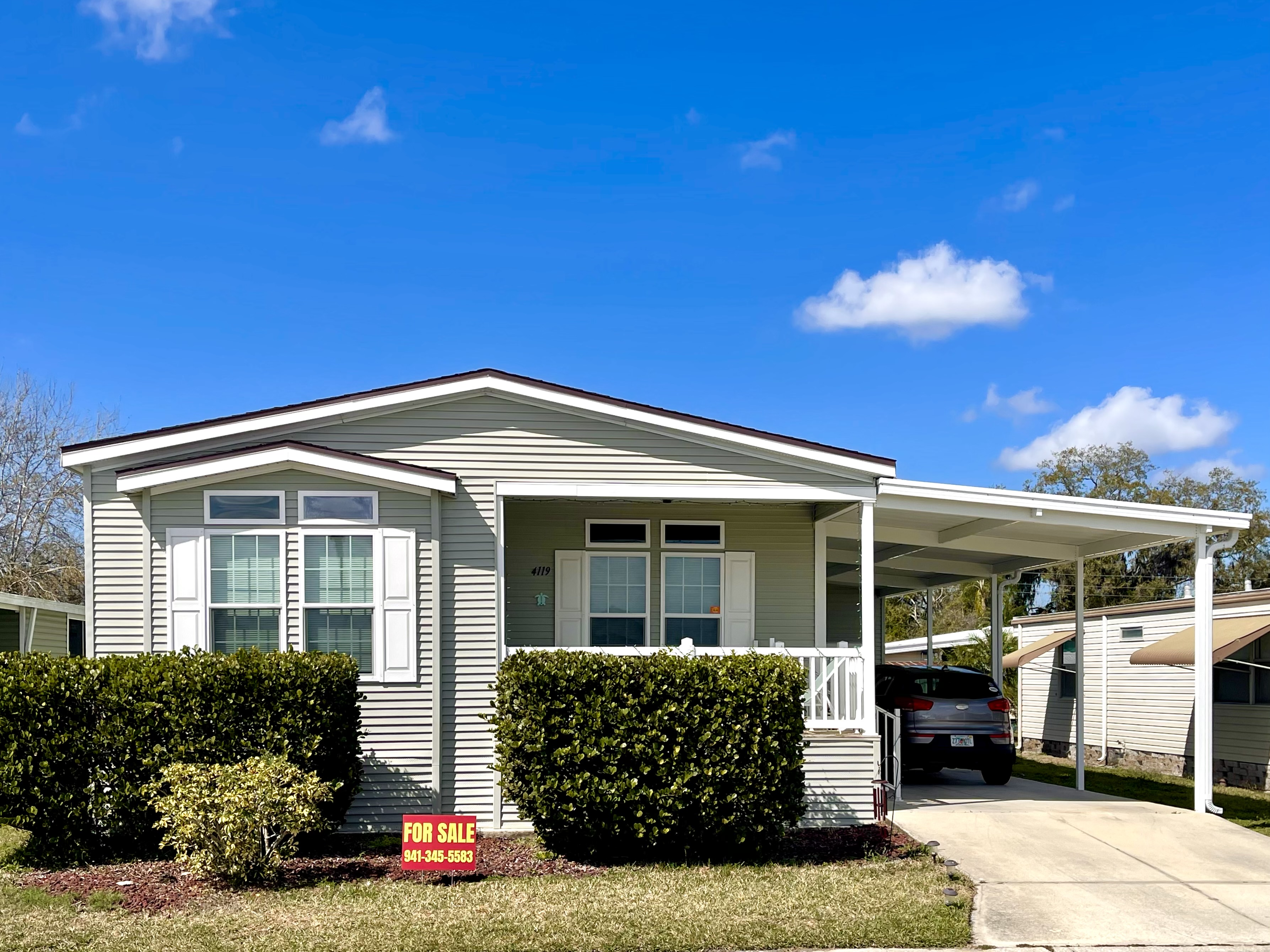 4119 Queens Way, Ellenton, Florida 34222, 3 Bedrooms Bedrooms, ,2 BathroomsBathrooms,55-Plus Mobile Home,For Sale,Queens Way,4638