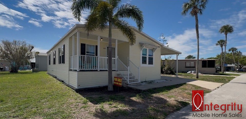 309 Holland St, Ellenton, Florida 34222, 3 Bedrooms Bedrooms, ,2 BathroomsBathrooms,55-Plus Mobile Home,For Sale,Holland St,4647