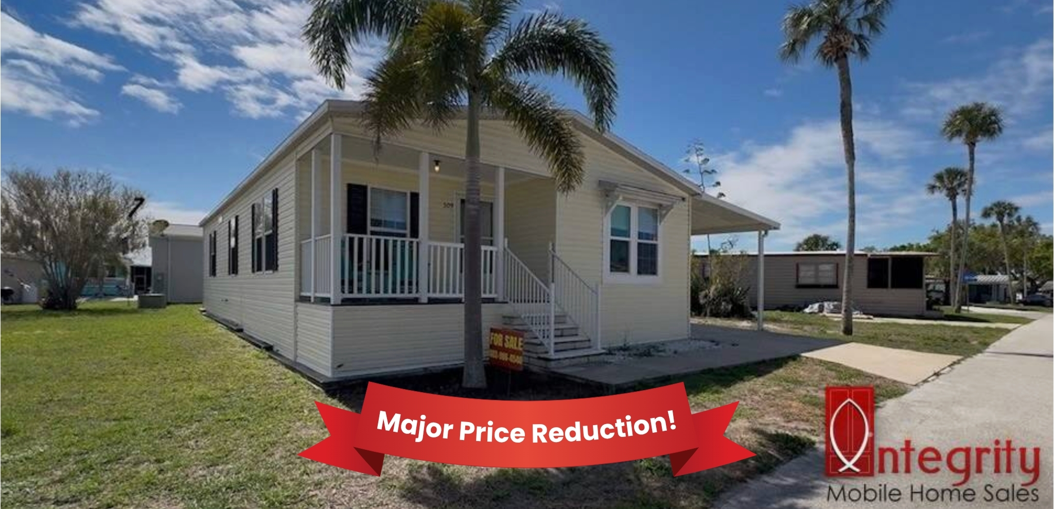 309 Holland St, Ellenton, Florida 34222, 3 Bedrooms Bedrooms, ,2 BathroomsBathrooms,55-Plus Mobile Home,For Sale,Holland St,4647