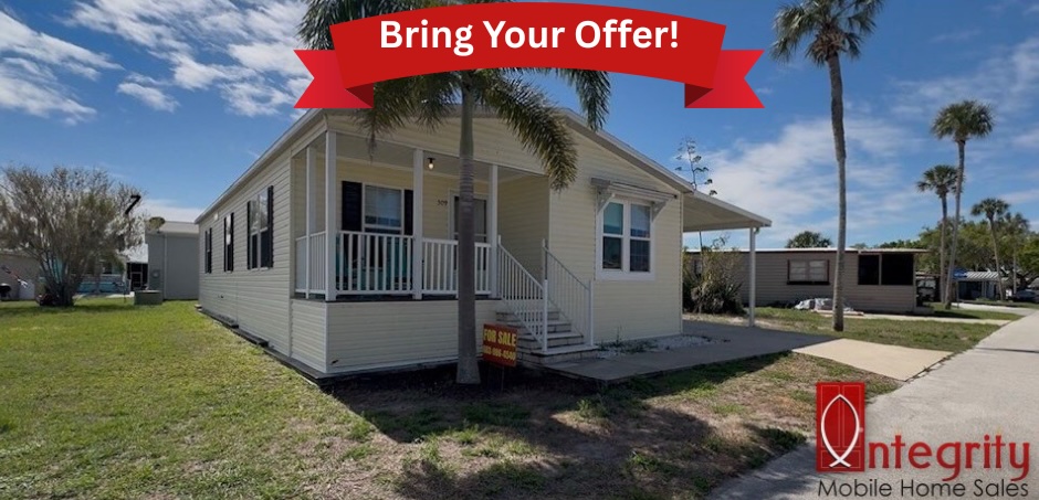309 Holland St, Ellenton, Florida 34222, 3 Bedrooms Bedrooms, ,2 BathroomsBathrooms,55-Plus Mobile Home,For Sale,Holland St,4647
