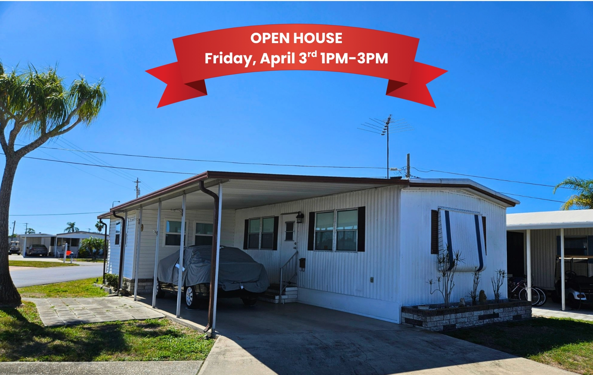 508 44th Ave E, Lot E11, Bradenton, Florida 34203, 2 Bedrooms Bedrooms, ,1 BathroomBathrooms,55-Plus Mobile Home,For Sale,44th Ave E, Lot E11,4710