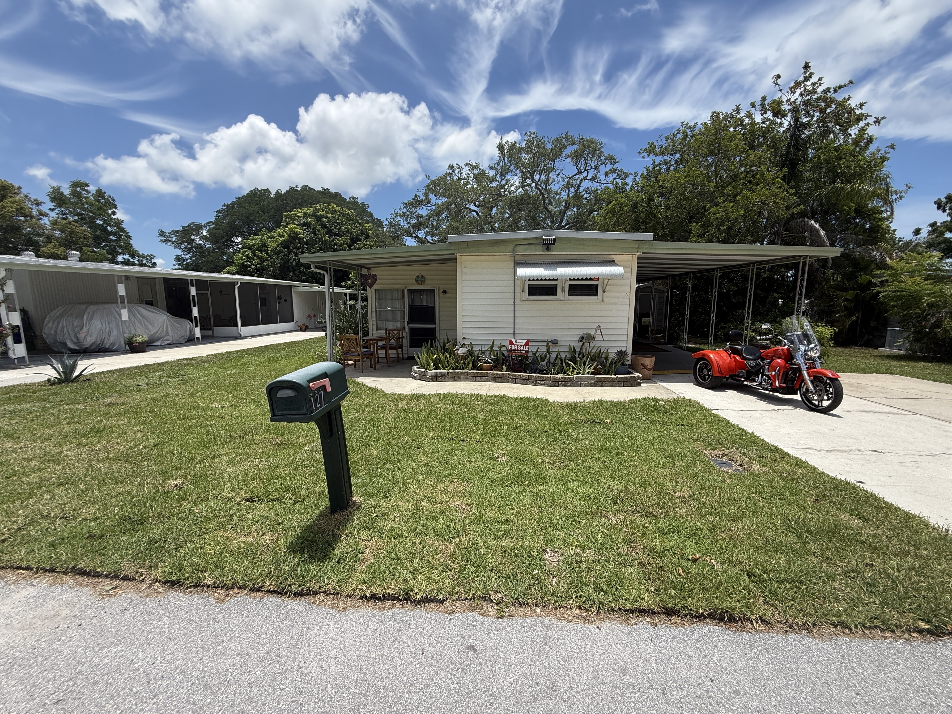 127 Aristides St, Dunedin, Florida 34698, 2 Bedrooms Bedrooms, ,1.5 BathroomsBathrooms,55-Plus Mobile Home,For Sale,Aristides St,4713