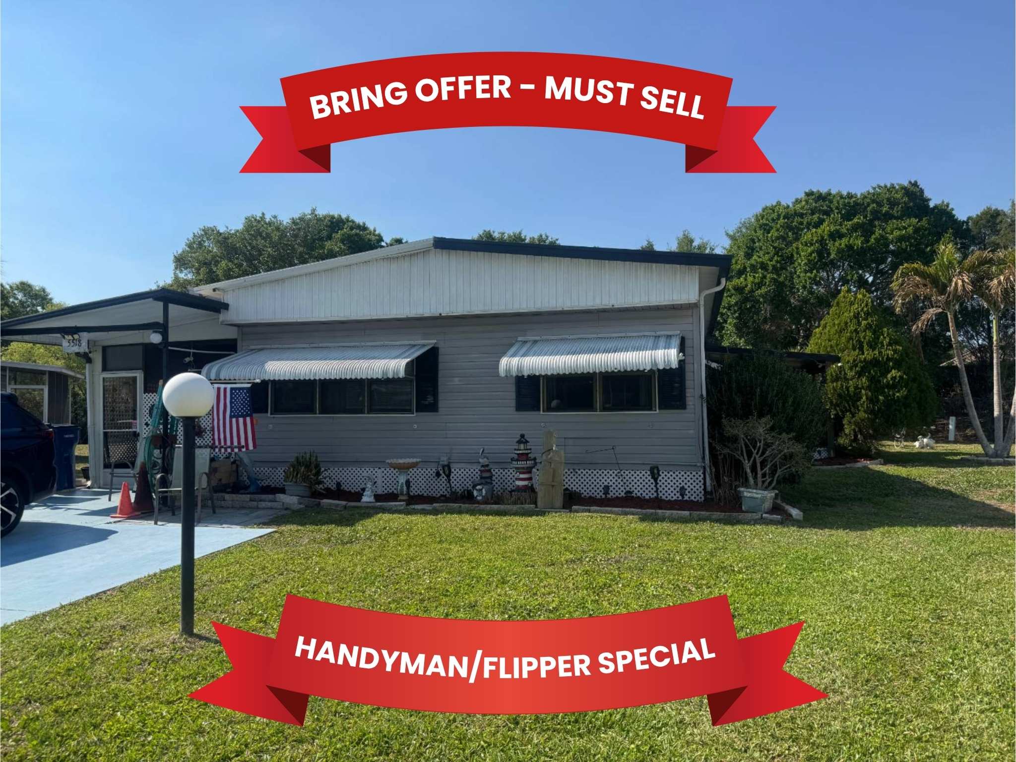5518 Whistling Tree Lane, Bradenton, Florida 34222, 2 Bedrooms Bedrooms, ,1.5 BathroomsBathrooms,55-Plus Mobile Home,For Sale,Whistling Tree Lane,4718