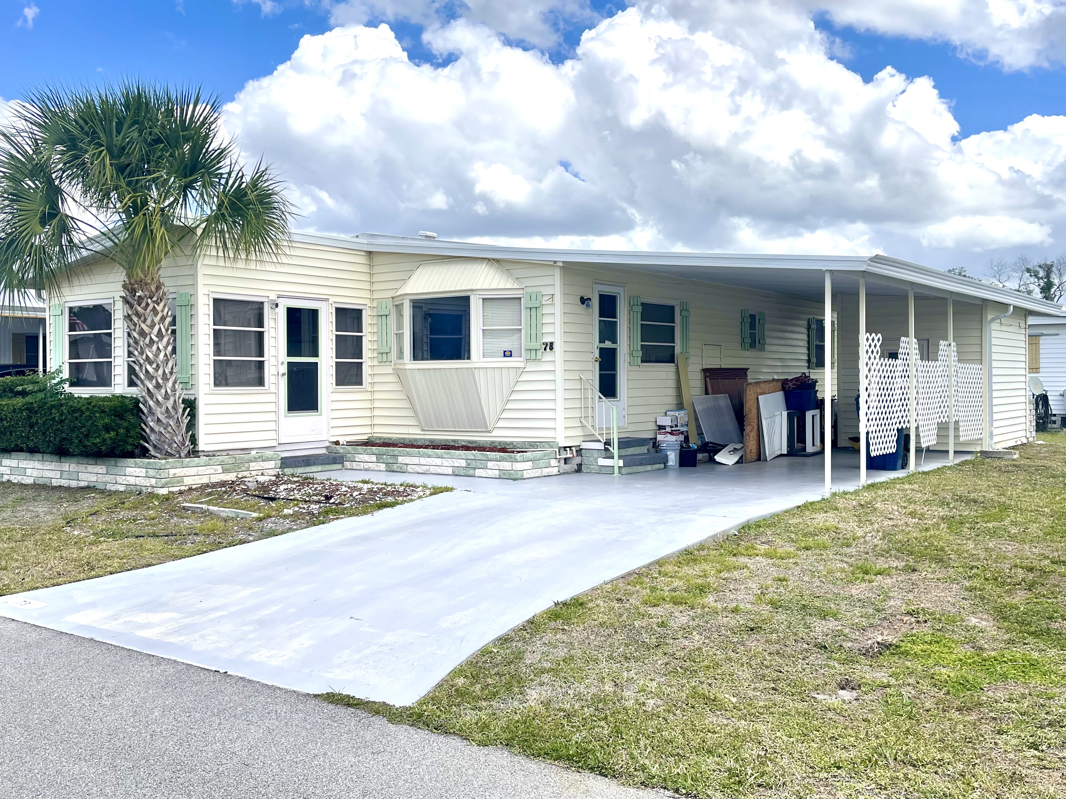 78 Pompano Dr, Ellenton, Florida 34222, 2 Bedrooms Bedrooms, ,2 BathroomsBathrooms,55-Plus Mobile Home,For Sale,Pompano Dr,4731