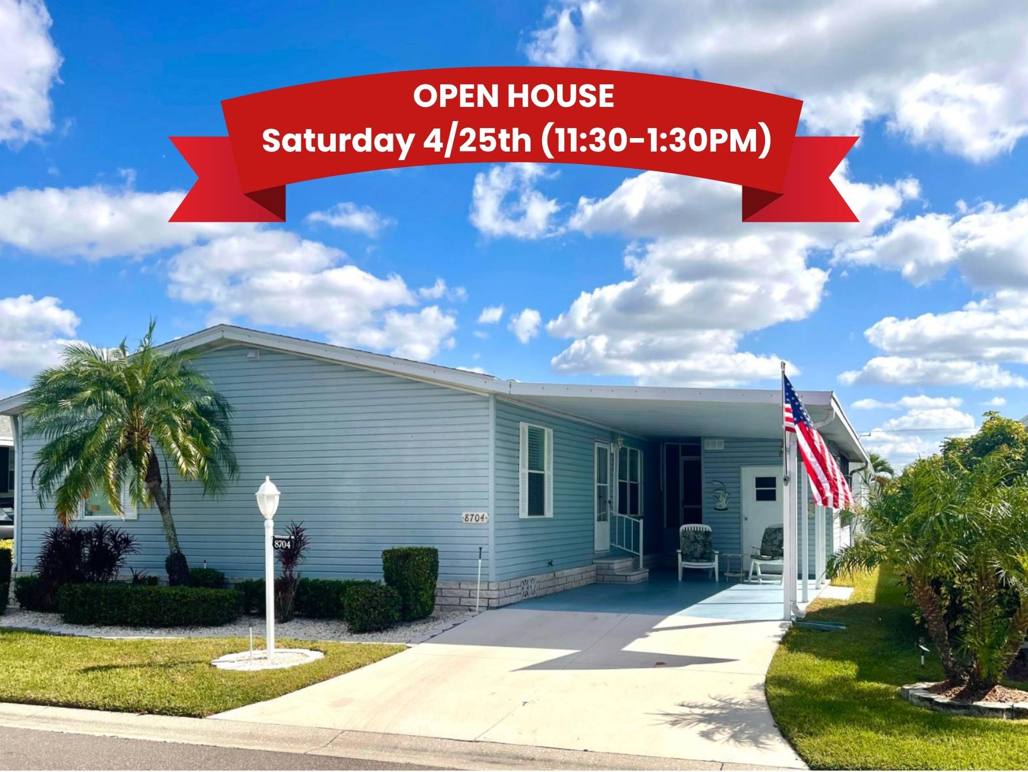 8704 27th Ave E, Palmetto, Florida 34221, 3 Bedrooms Bedrooms, ,2 BathroomsBathrooms,55-Plus Mobile Home,For Sale,27th Ave E,4732