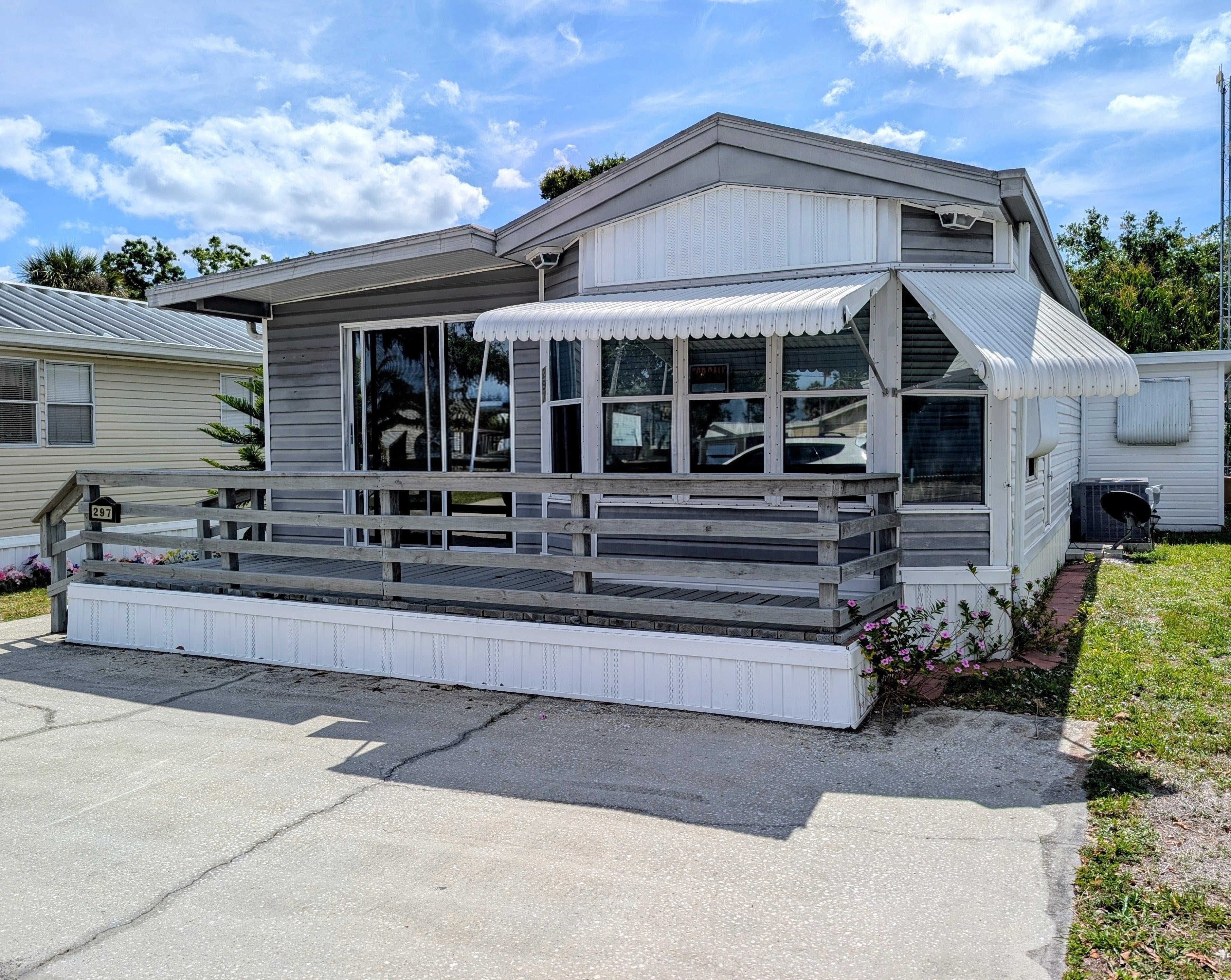 2206 Chaney Dr, Lot 297, Ruskin, Florida 33570, 2 Bedrooms Bedrooms, ,1 BathroomBathrooms,55-Plus Mobile Home,For Sale,Chaney Dr, Lot 297,4764