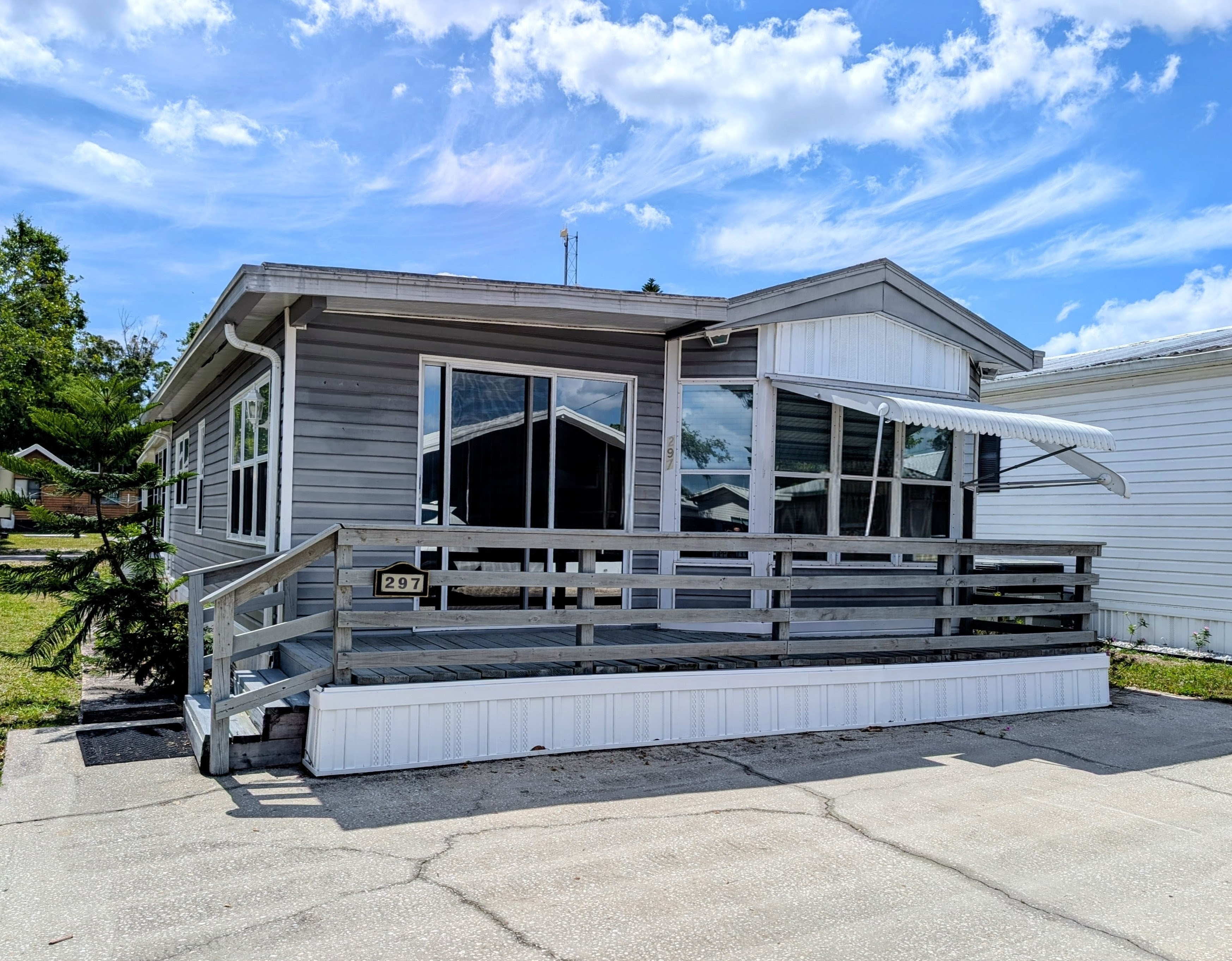 2206 Chaney Dr, Lot 297, Ruskin, Florida 33570, 2 Bedrooms Bedrooms, ,1 BathroomBathrooms,55-Plus Mobile Home,For Sale,Chaney Dr, Lot 297,4764