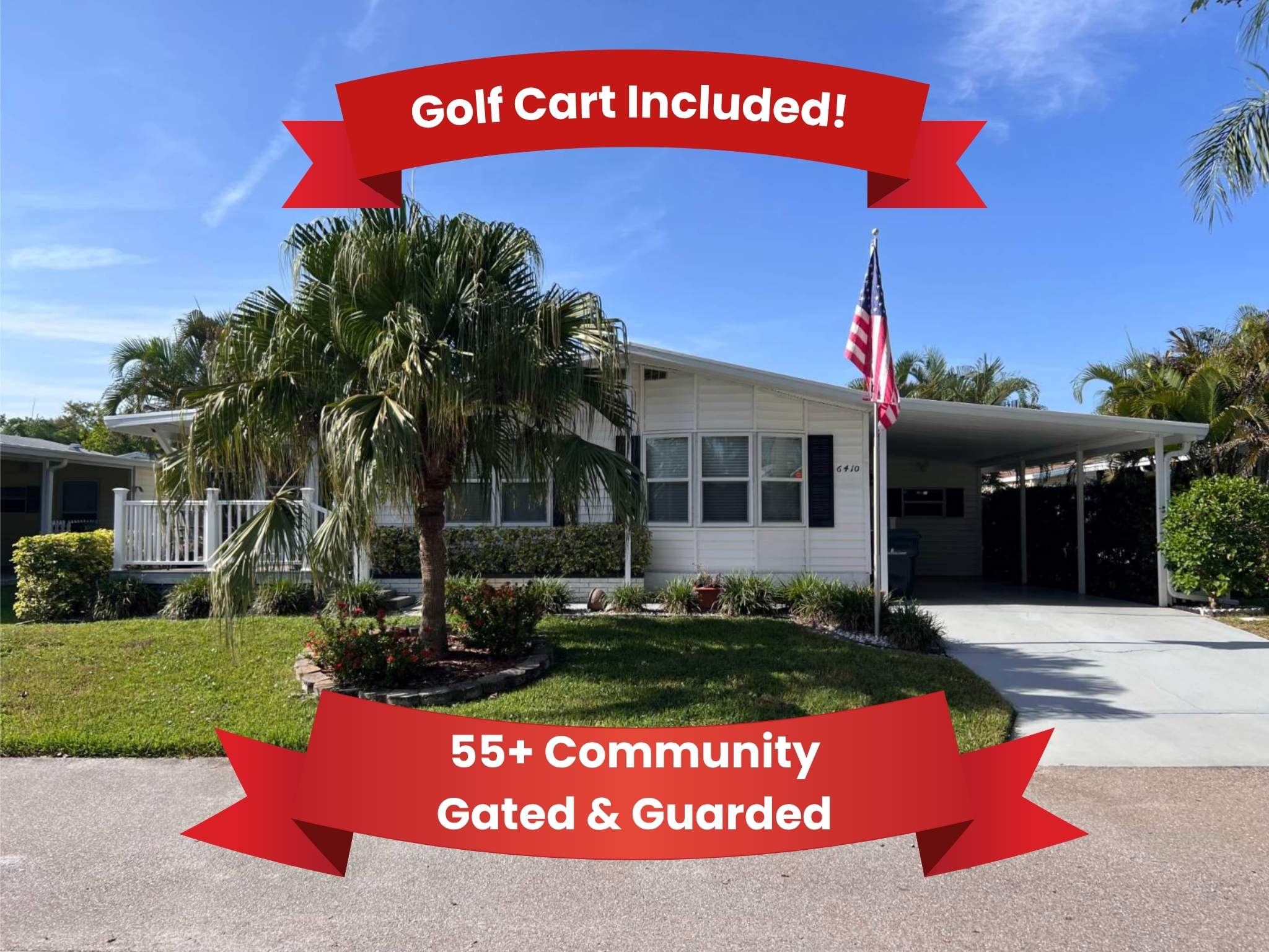 6410 Ravenglass Way, Sarasota, Florida 34241, 2 Bedrooms Bedrooms, ,2 BathroomsBathrooms,55-Plus Mobile Home,For Rent,Ravenglass Way,4767