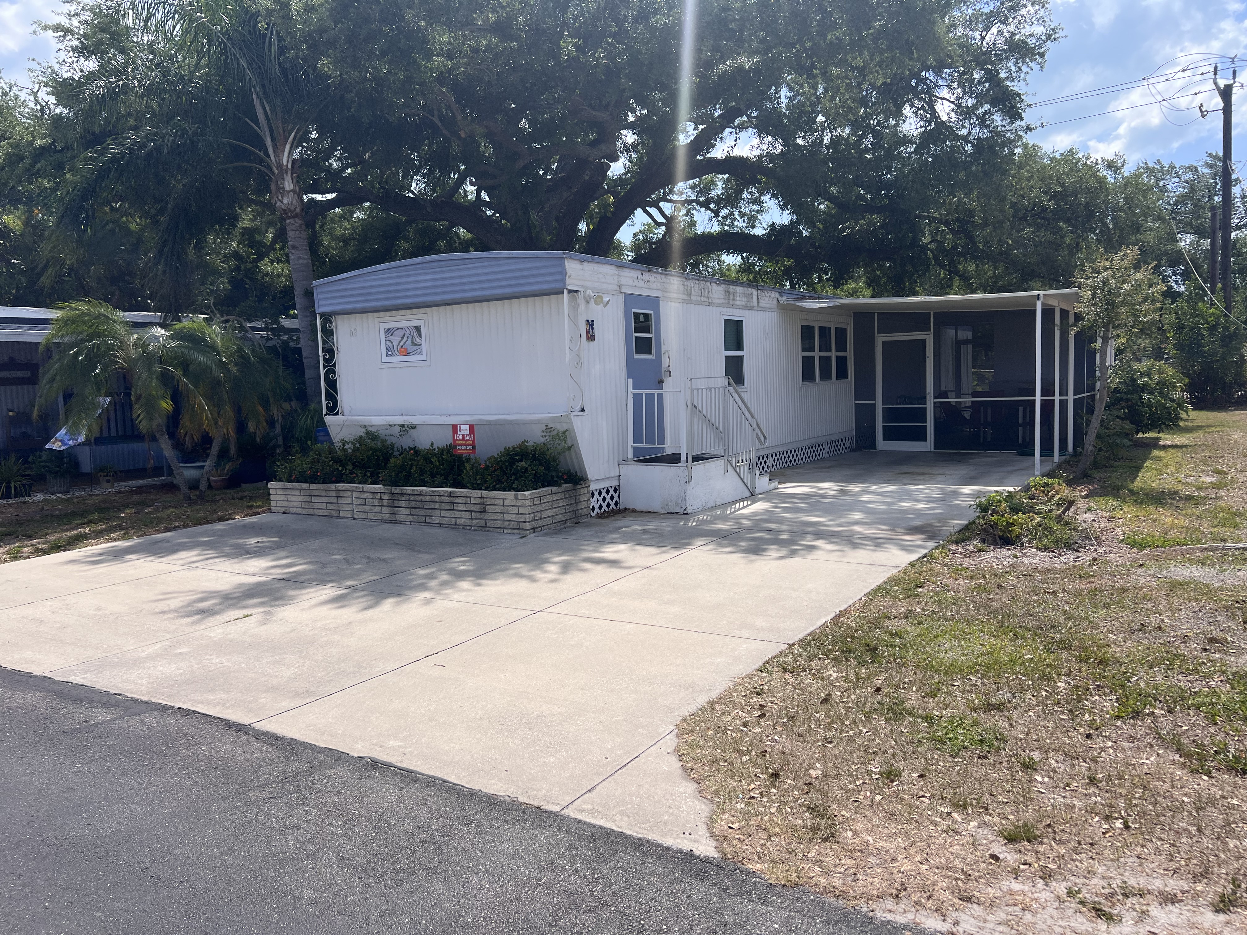 2320 Bee Ridge Rd, Lot 62, Sarasota, Florida 34239, 1 Bedroom Bedrooms, ,1.5 BathroomsBathrooms,55-Plus Mobile Home,For Sale,Bee Ridge Rd, Lot 62,4782