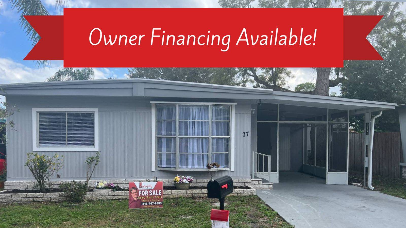 28488 US Hwy 19 N, Lot 77, Clearwater, Florida 33761, 2 Bedrooms Bedrooms, ,2 BathroomsBathrooms,55-Plus Mobile Home,For Sale,US Hwy 19 N, Lot 77,4788